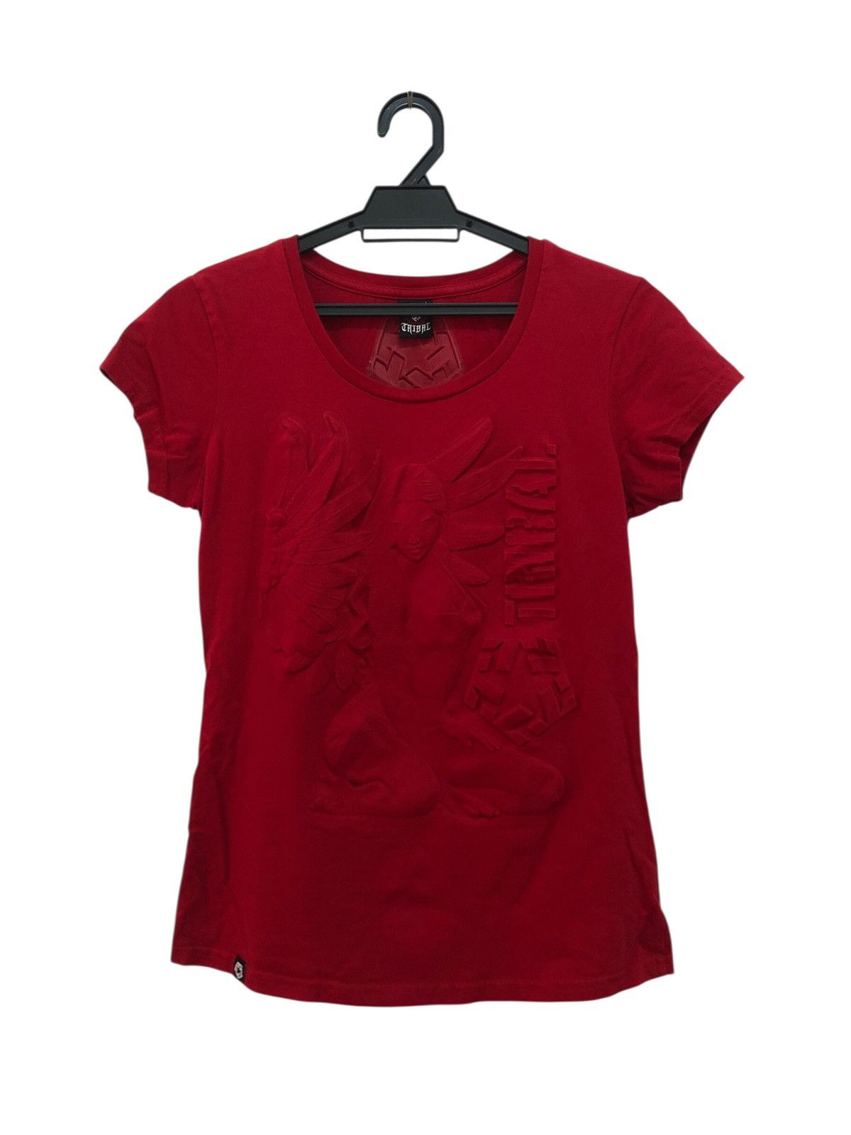 Tribal Streetwear TRIBAL GEAR 🔥 Y2K STYLE EMBOSSED TATTOO LADY LOGO GRAPHICAL Size L / US 10 / IT 46 - 1 Thumbnail