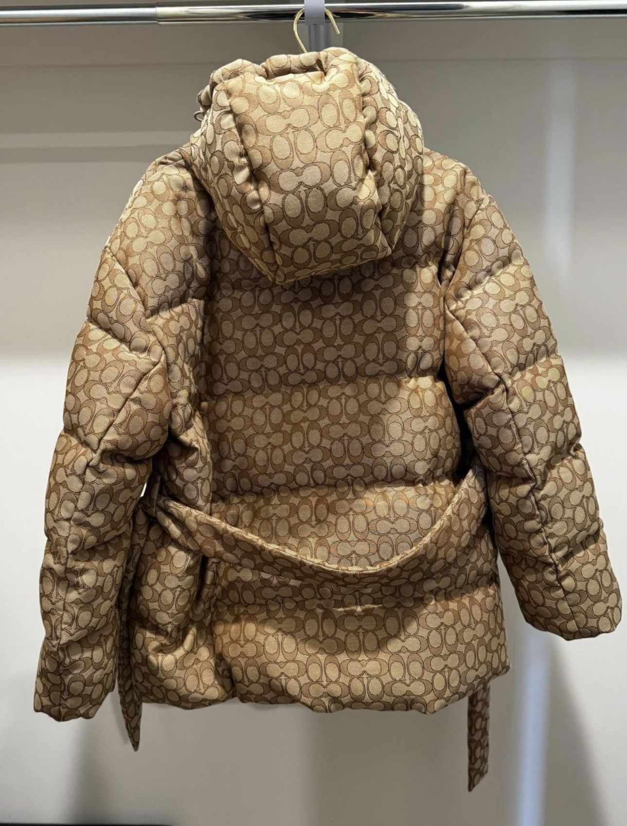 Coach Coach Monogram Puffer Jacket with Hood Size S / US 4 / IT 40 - 3 Thumbnail