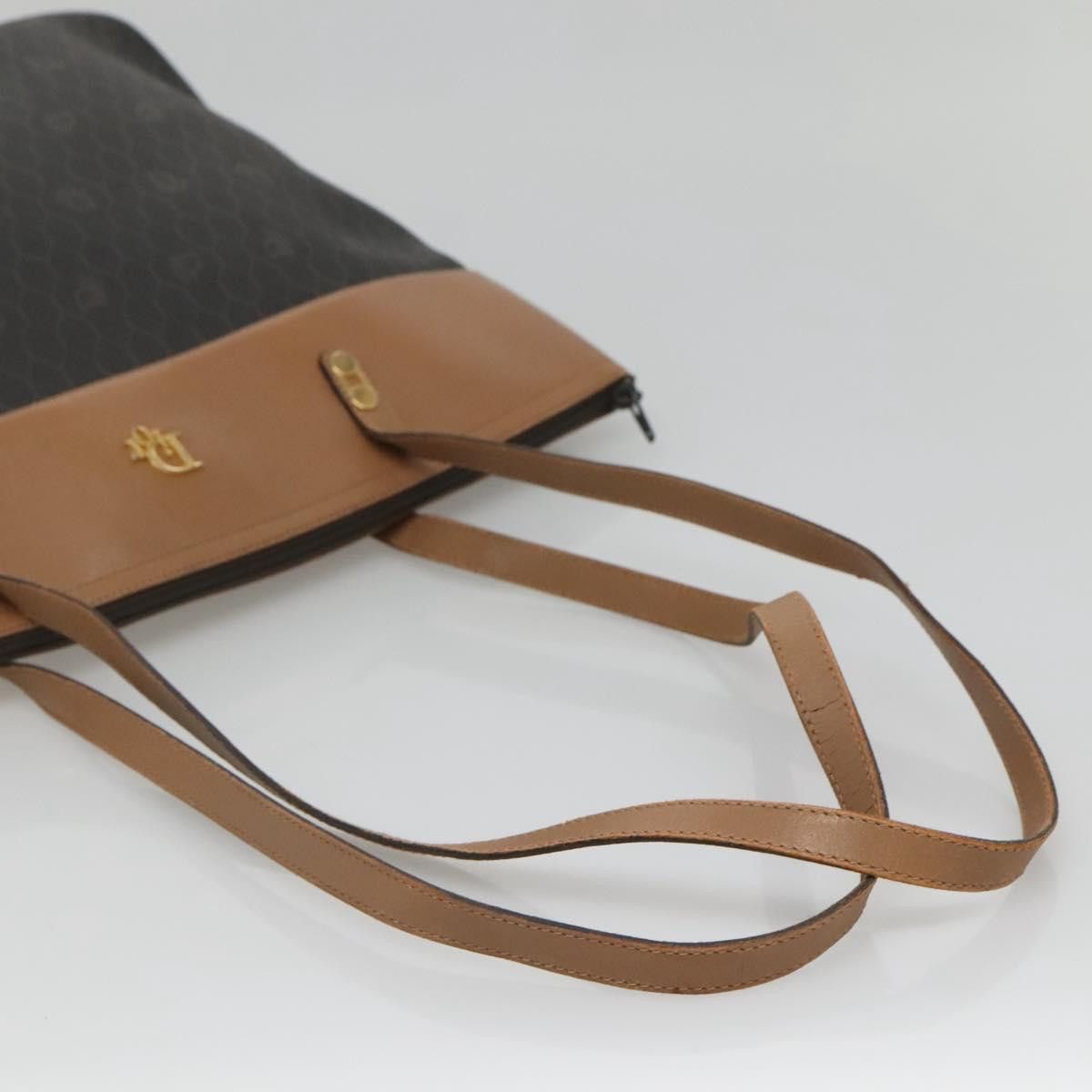 Dior DIOR Honeycomb Canvas Tote Bag Pvc Black Gold Size ONE SIZE - 7 Thumbnail