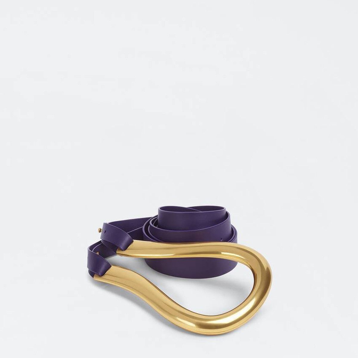Bottega Veneta o1n1vont0225 Size: S / Horsebit Belt in Purple Size ONE SIZE - 1 Preview