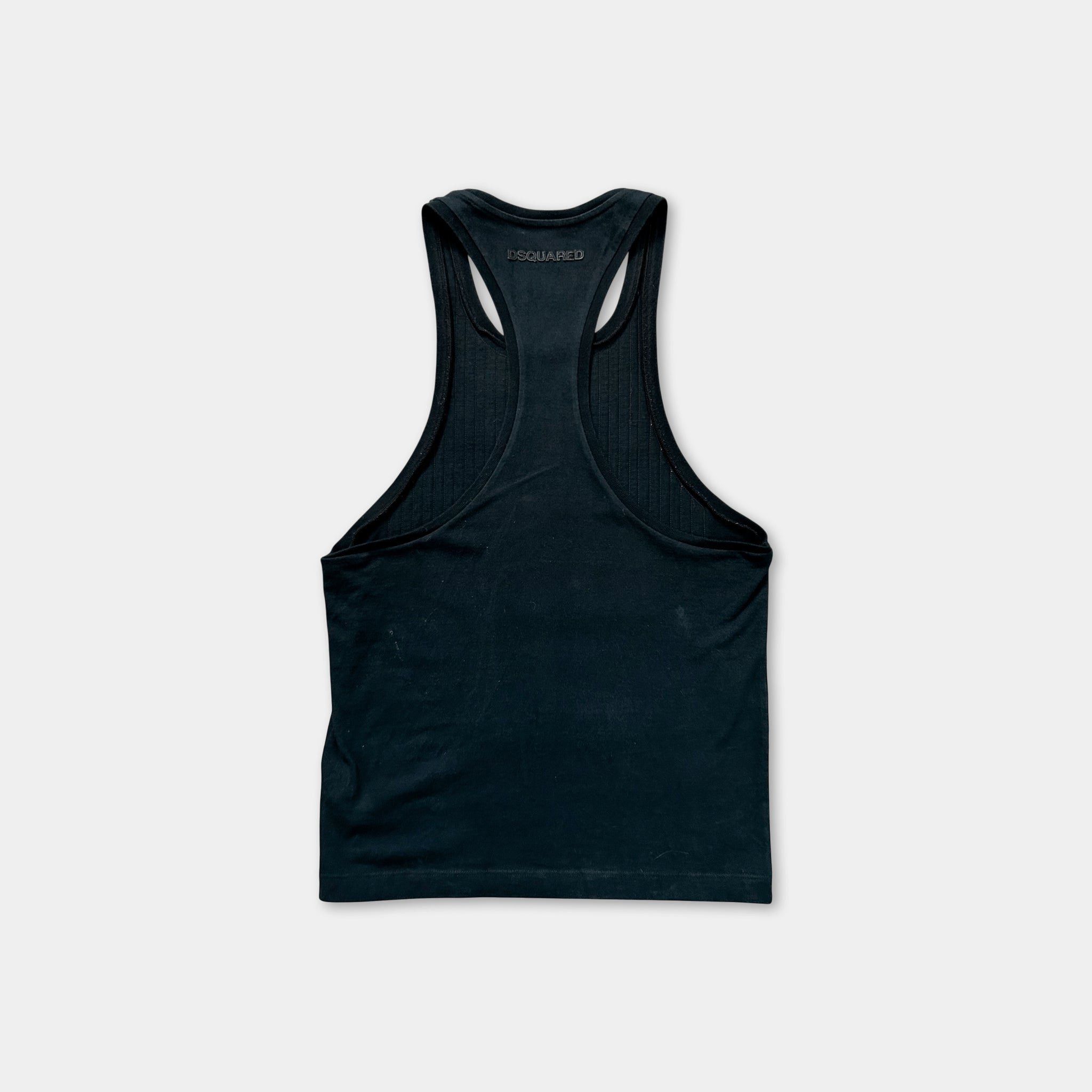 Dsquared2 Dsquared2 Black Leather Tanktop Size S / US 4 / IT 40 - 5 Thumbnail