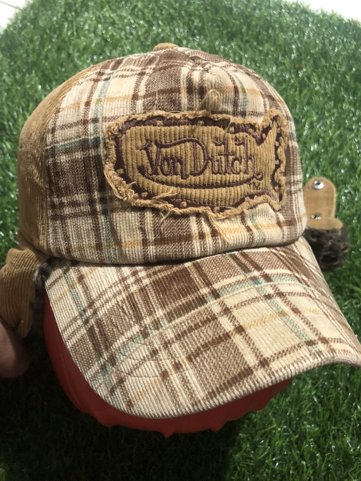 Von Dutch VON DUTCH CORDUROY HAT BROWN Size ONE SIZE - 1 Thumbnail
