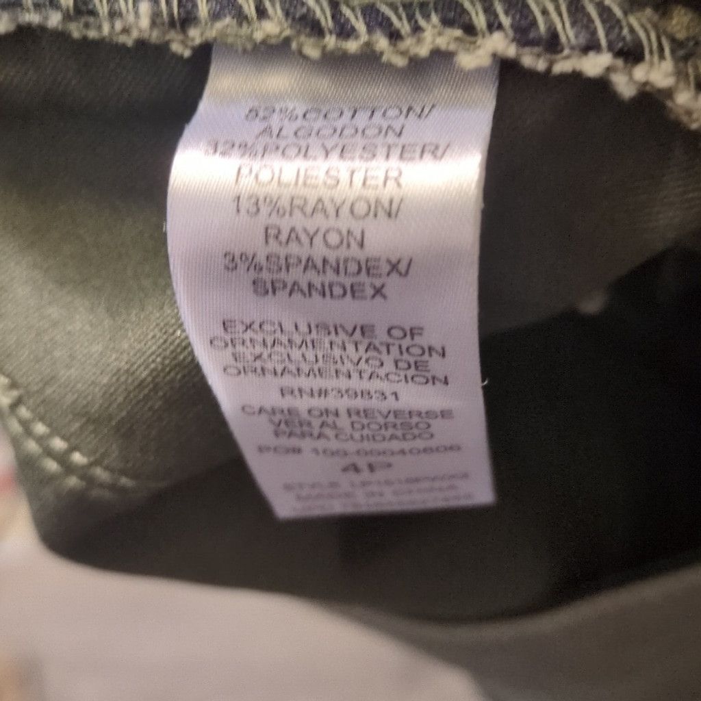 Other Wit & wisdom green jeans size 4P Size 27" / US 4 / IT 40 - 4 Thumbnail