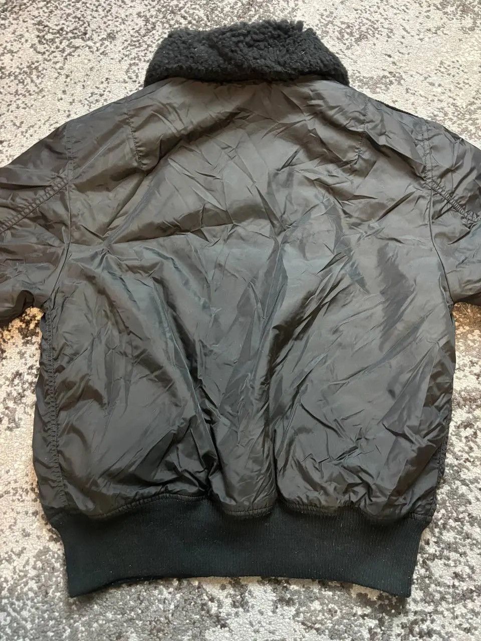Alpha Industries × If Six Was Nine × Vintage Vintage Y2K Alpha Industries Fur Collar Flight B-15 Jacket Size US L / EU 52-54 / 3 - 11 Thumbnail