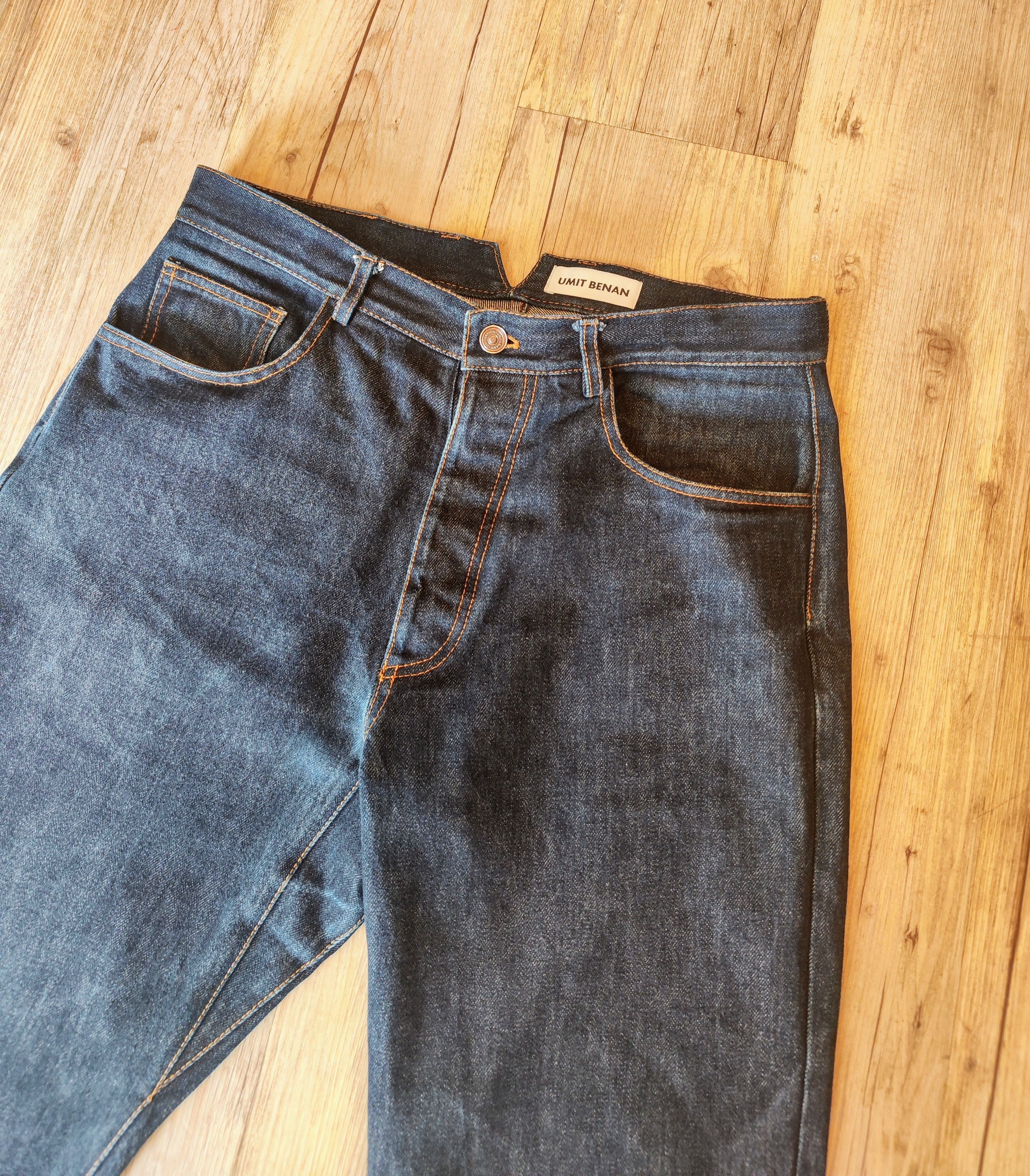 Umit Benan Back strap denim.Like Visvim or Samurai jeans Size US 32 / EU 48 - 4 Thumbnail