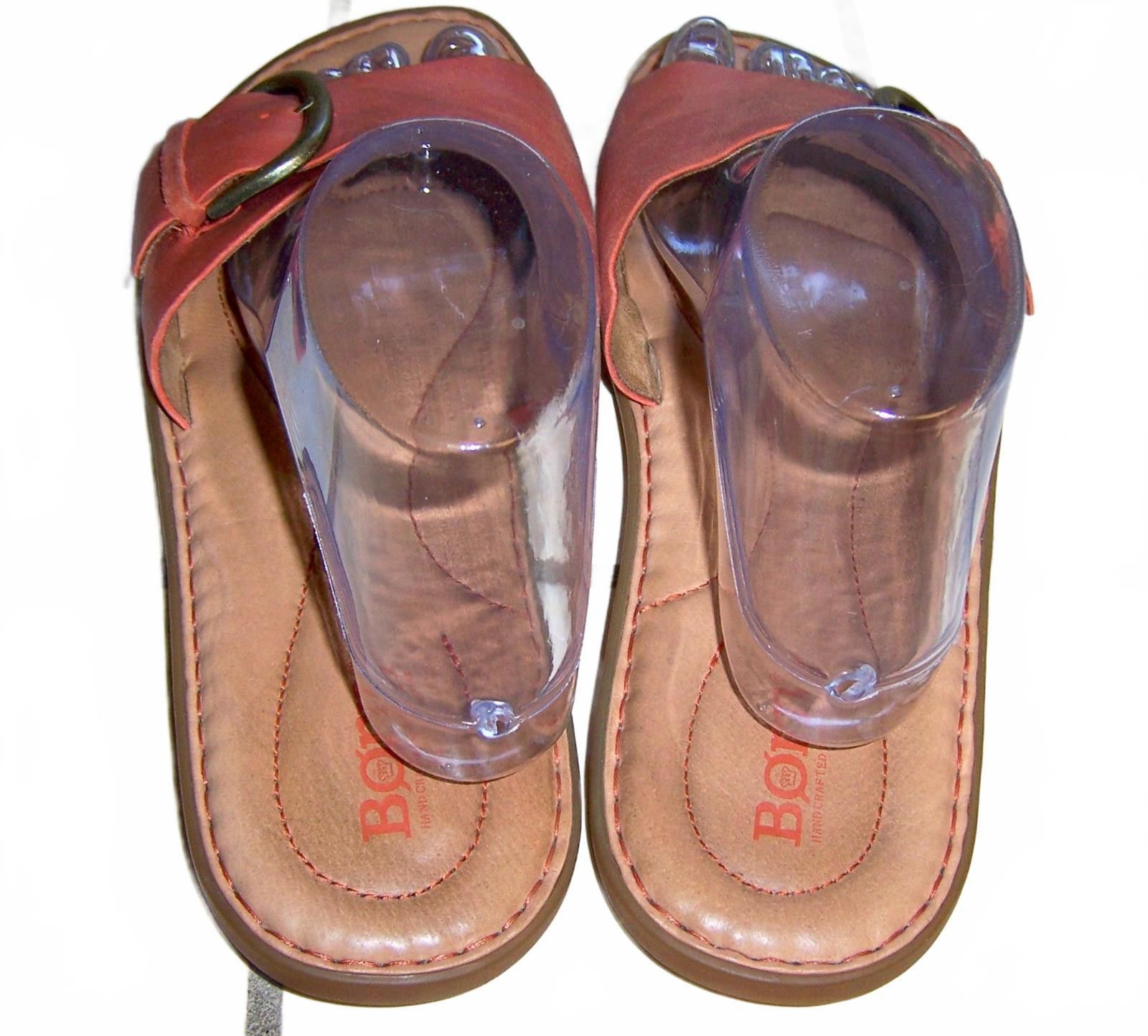 Born Born - Miarra Sandals - Orange Papaya - Women's 11M Size US 11 / IT 41 - 5 Thumbnail