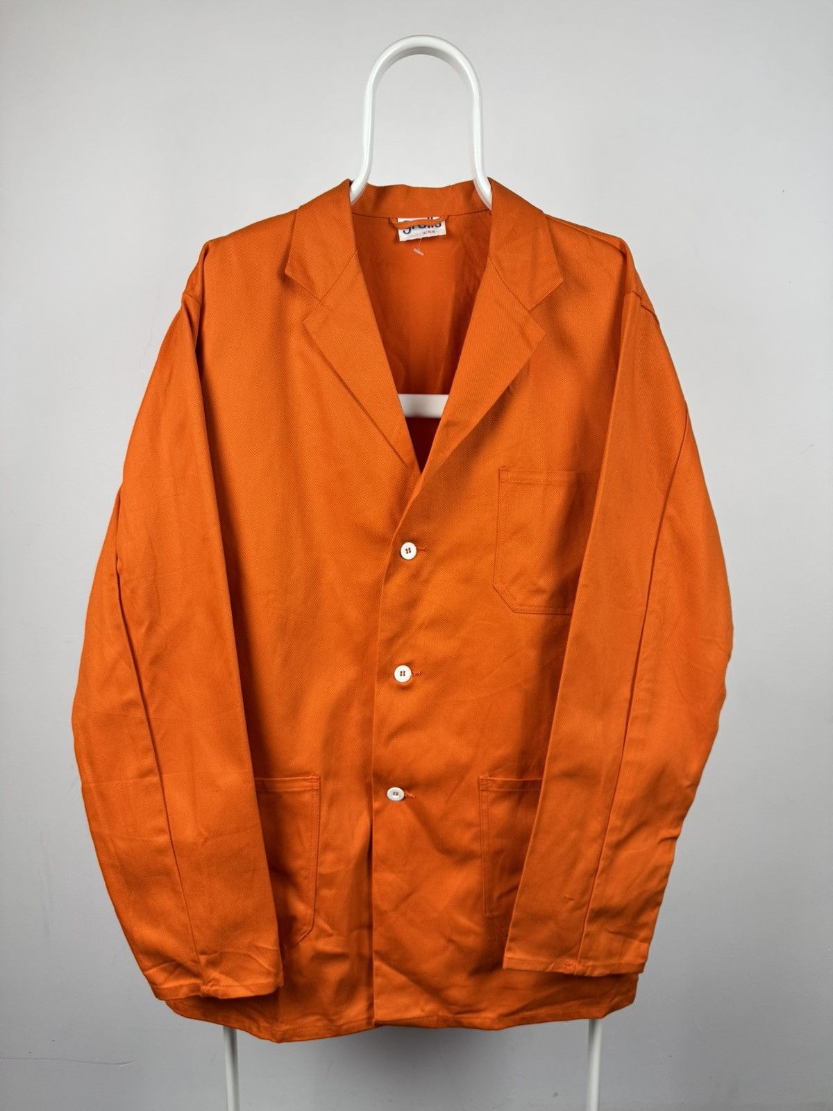 Le Laboureur Vintage Grolls C54 Sanforized French Workwear Jacket Size US XL / EU 56 / 4 - 1 Thumbnail