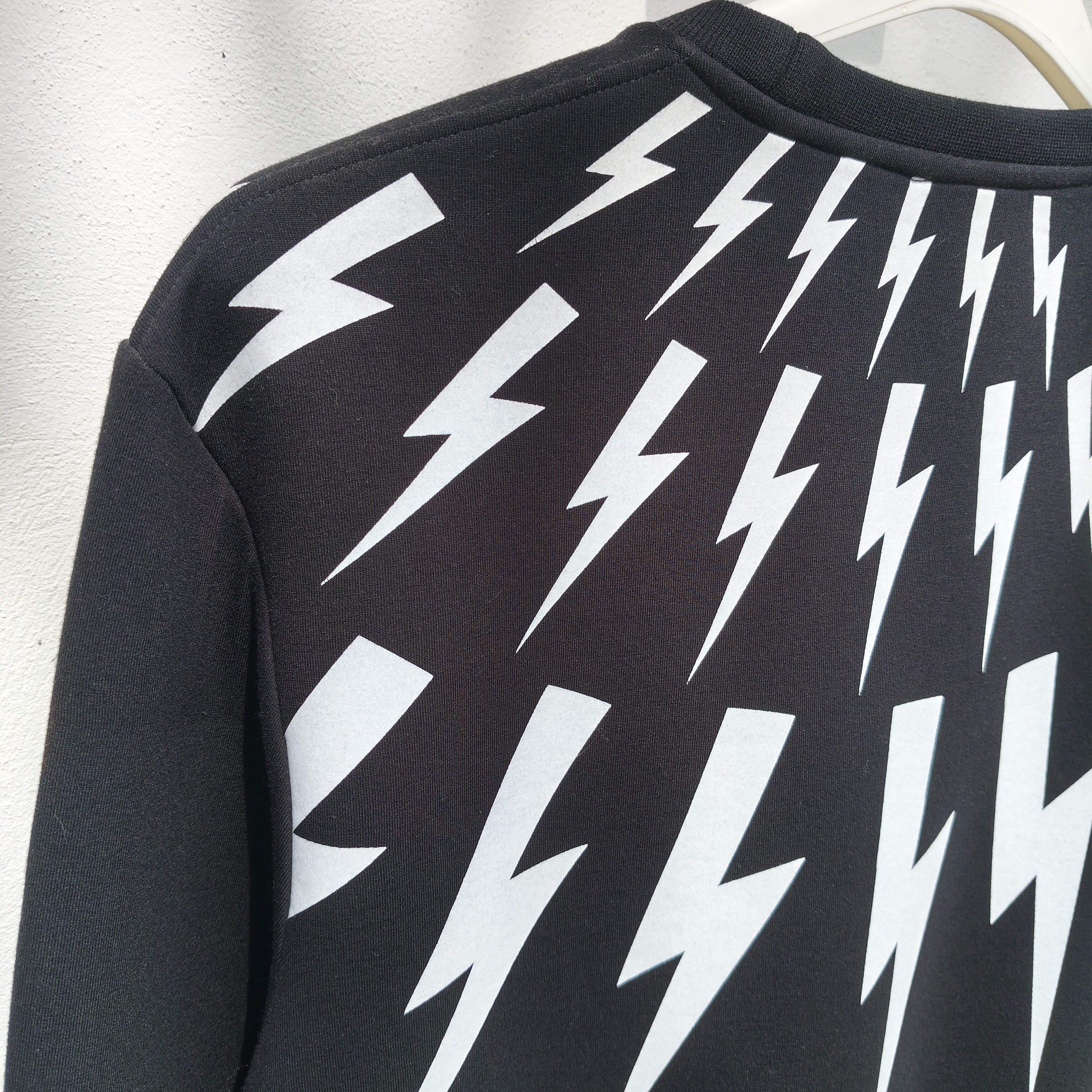 Neil Barrett Lightning bolt print sweatshirt Size US M / EU 48-50 / 2 - 9 Thumbnail