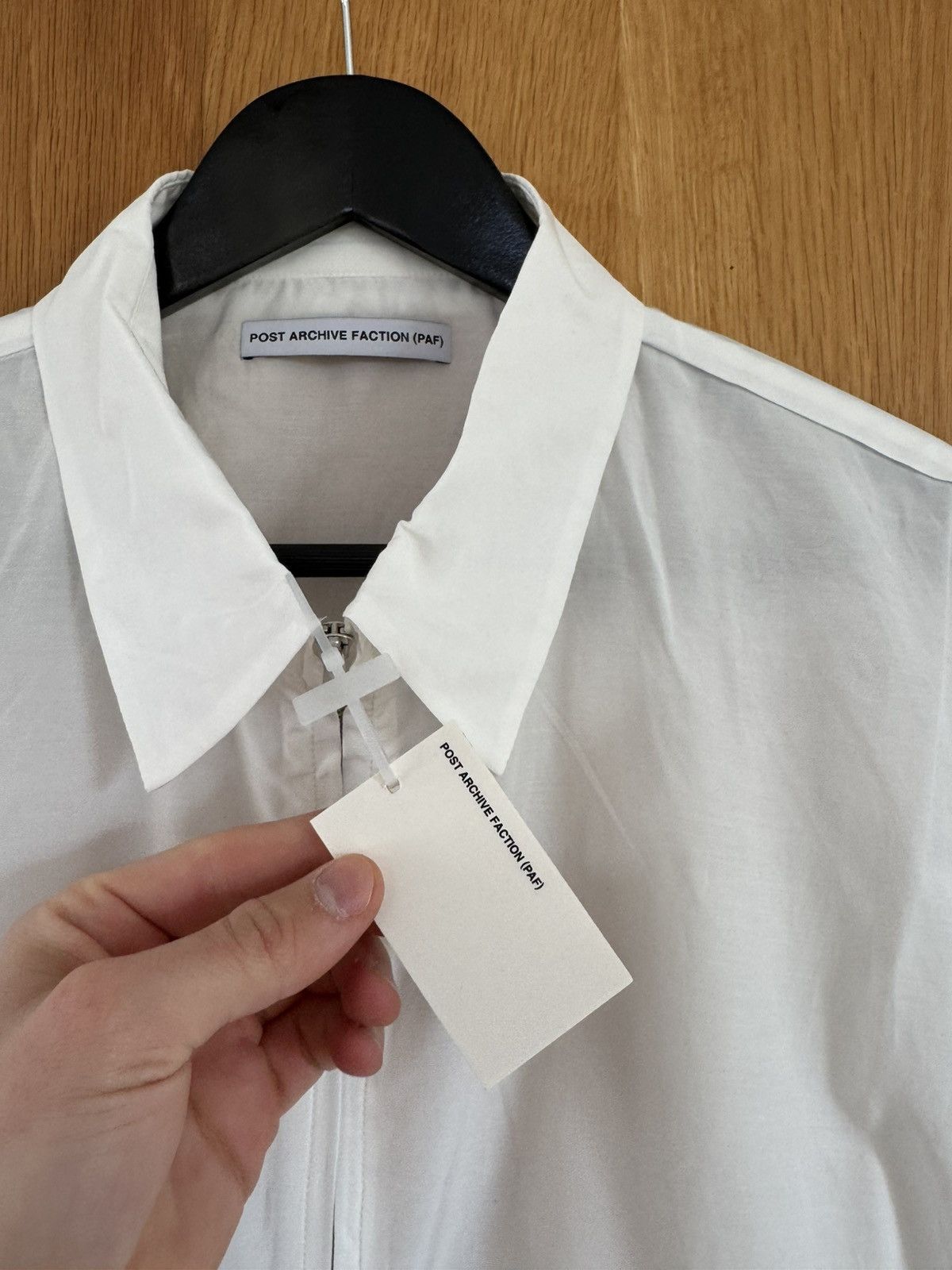 POST ARCHIVE FACTION (PAF) Post Archive Faction 8.0 Half Shirt Right (white) PAF Size US M / EU 48-50 / 2 - 4 Thumbnail
