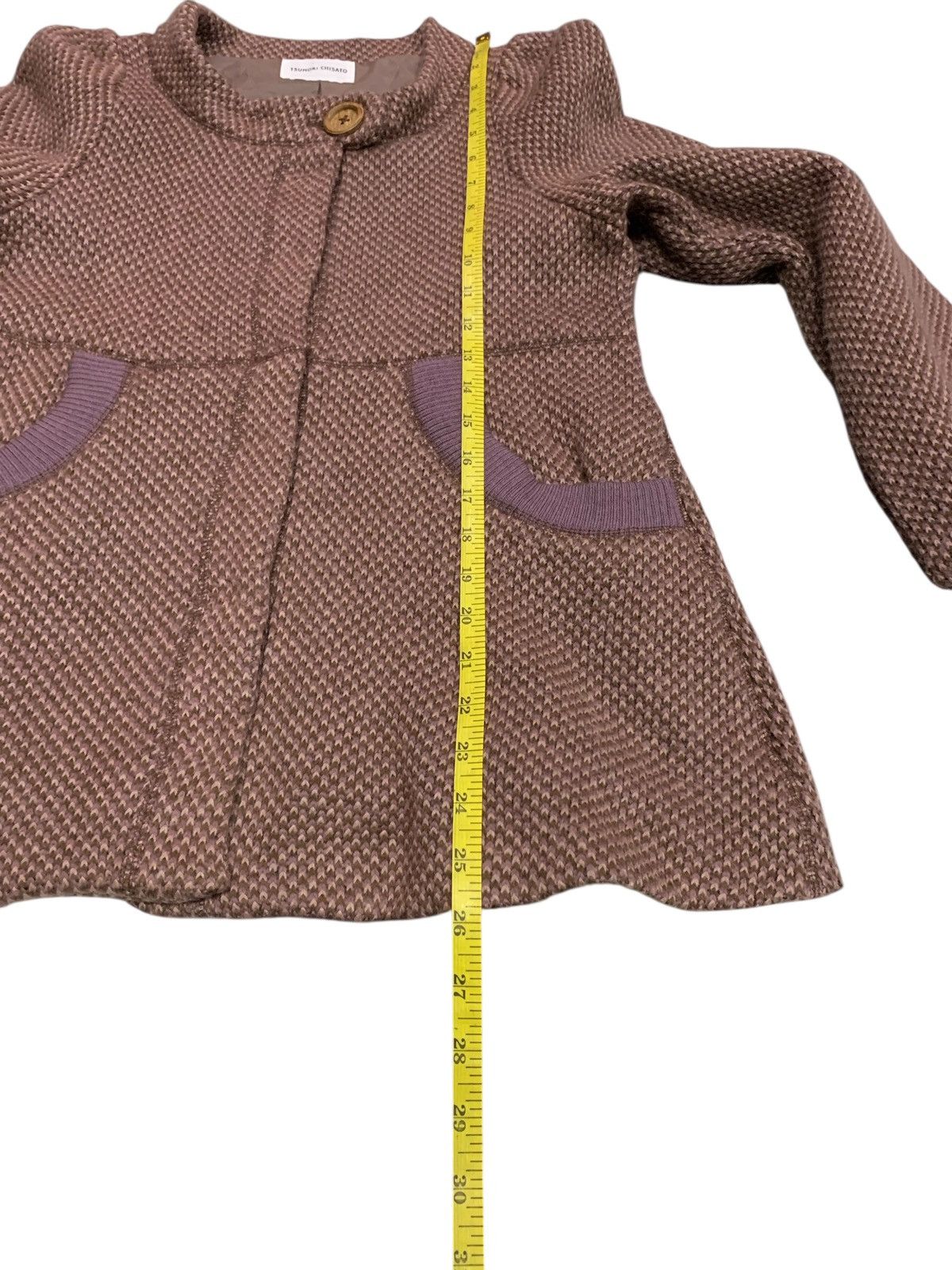 Issey Miyake Rare Tsumori Chisato Issey Miyake Wool Snap Button Jacket Size M / US 6-8 / IT 42-44 - 10 Thumbnail