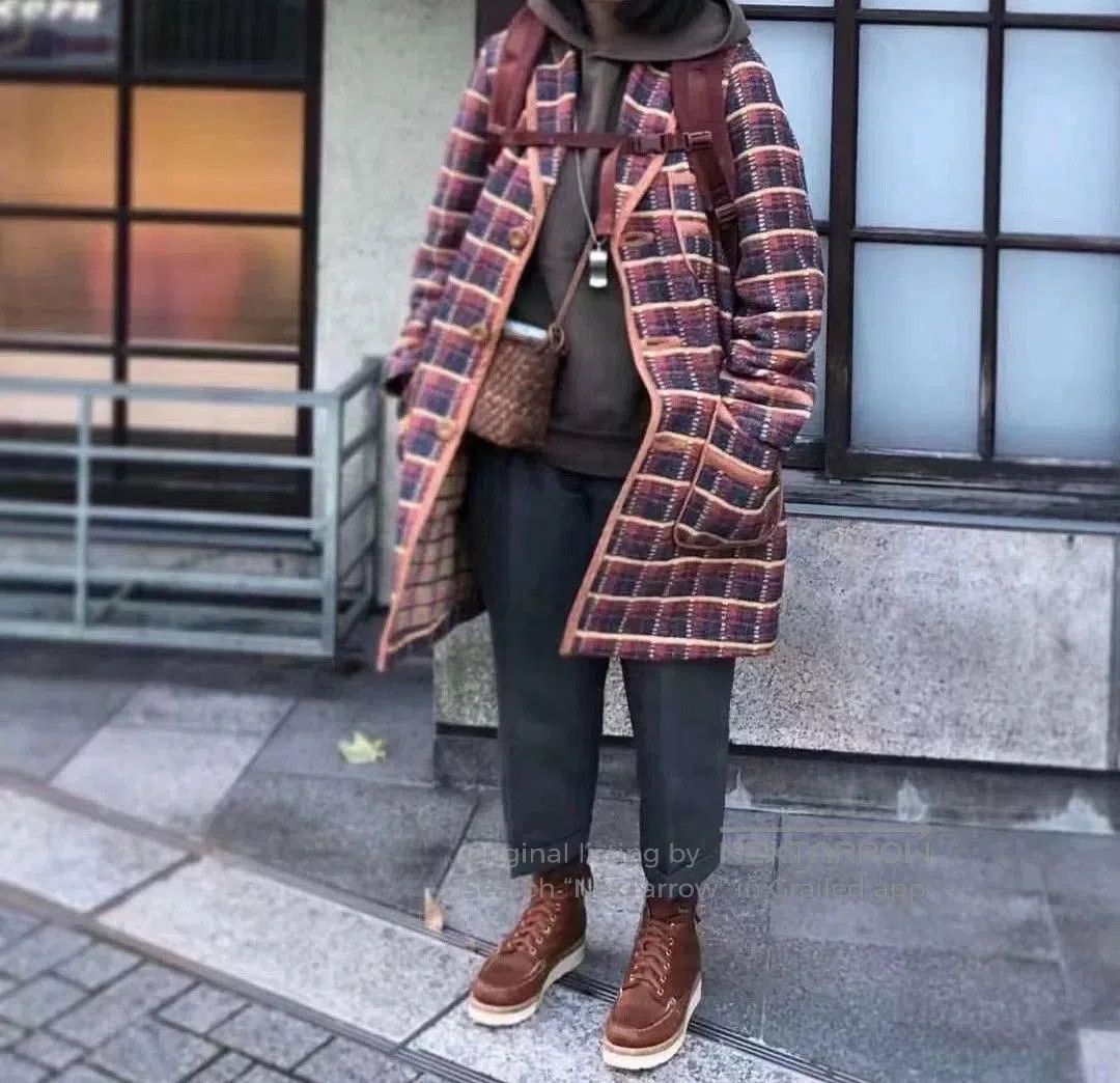 Visvim visvim four corners coat with carpet fabric. Size US L / EU 52-54 / 3 - 9 Thumbnail