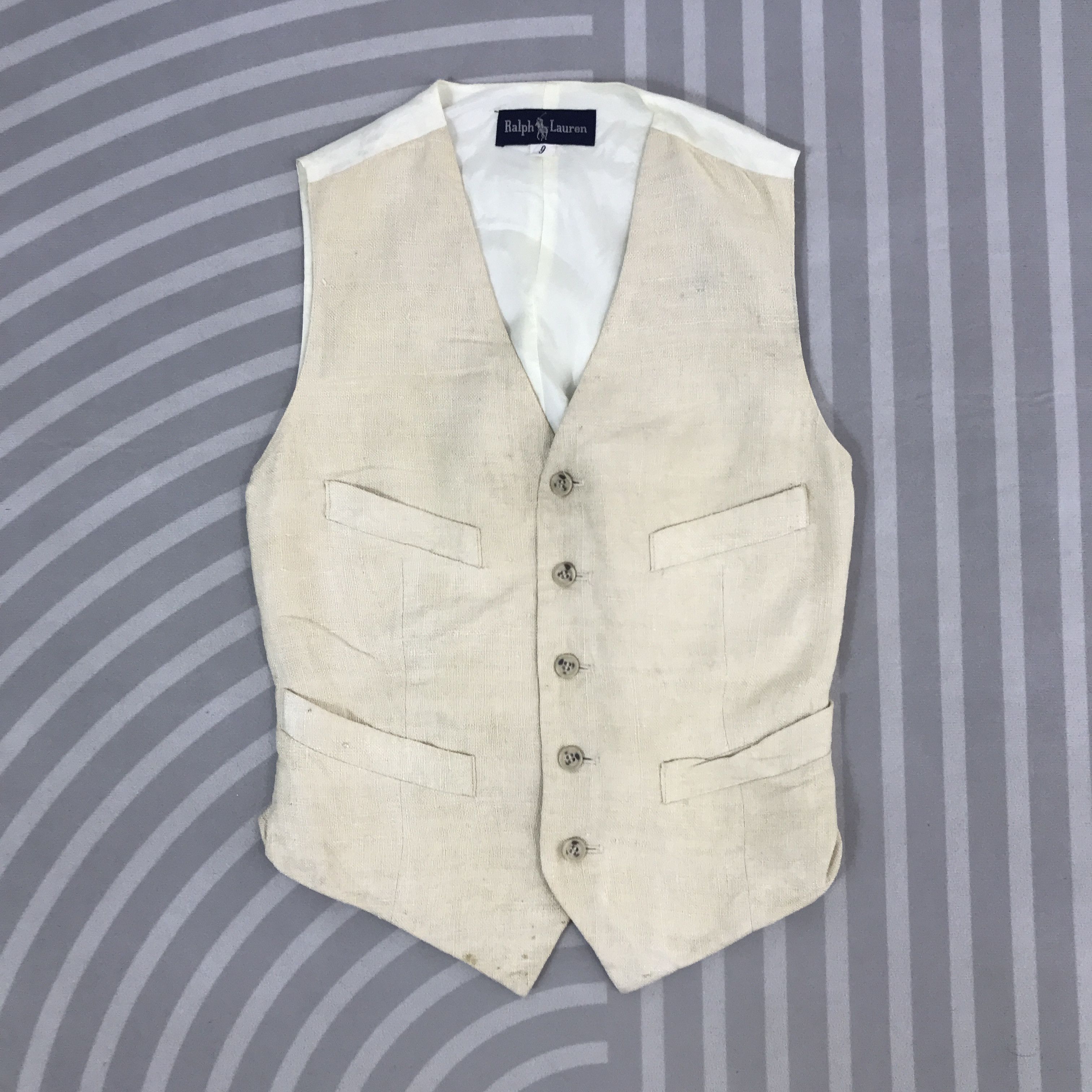 Polo Ralph Lauren × Vintage Vintage Ralph Lauren Vest classic design Size US XS / EU 42 / 0 - 1 Thumbnail