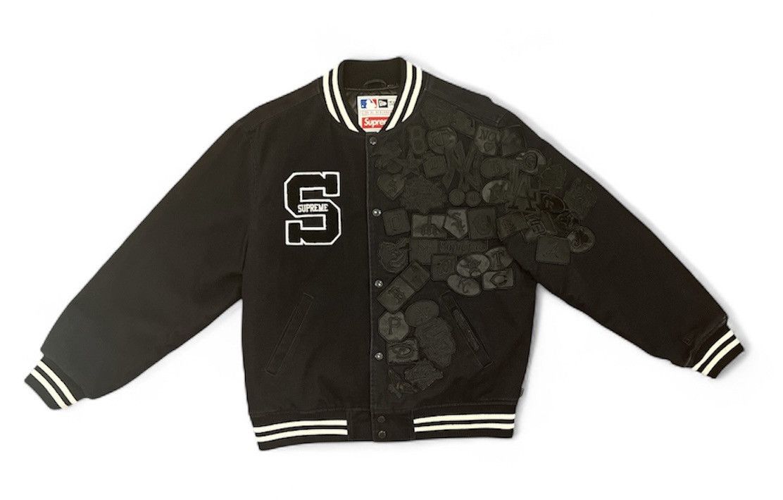 Supreme Mlb Varsity Jacket | Grailed