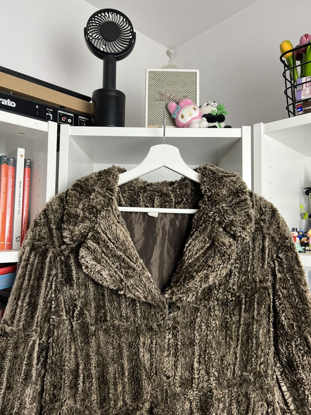 Other Vintage Y2K cropped faux fur teddy Gilmore girls jacket M 90s Size M / US 6-8 / IT 42-44 - 3 Thumbnail