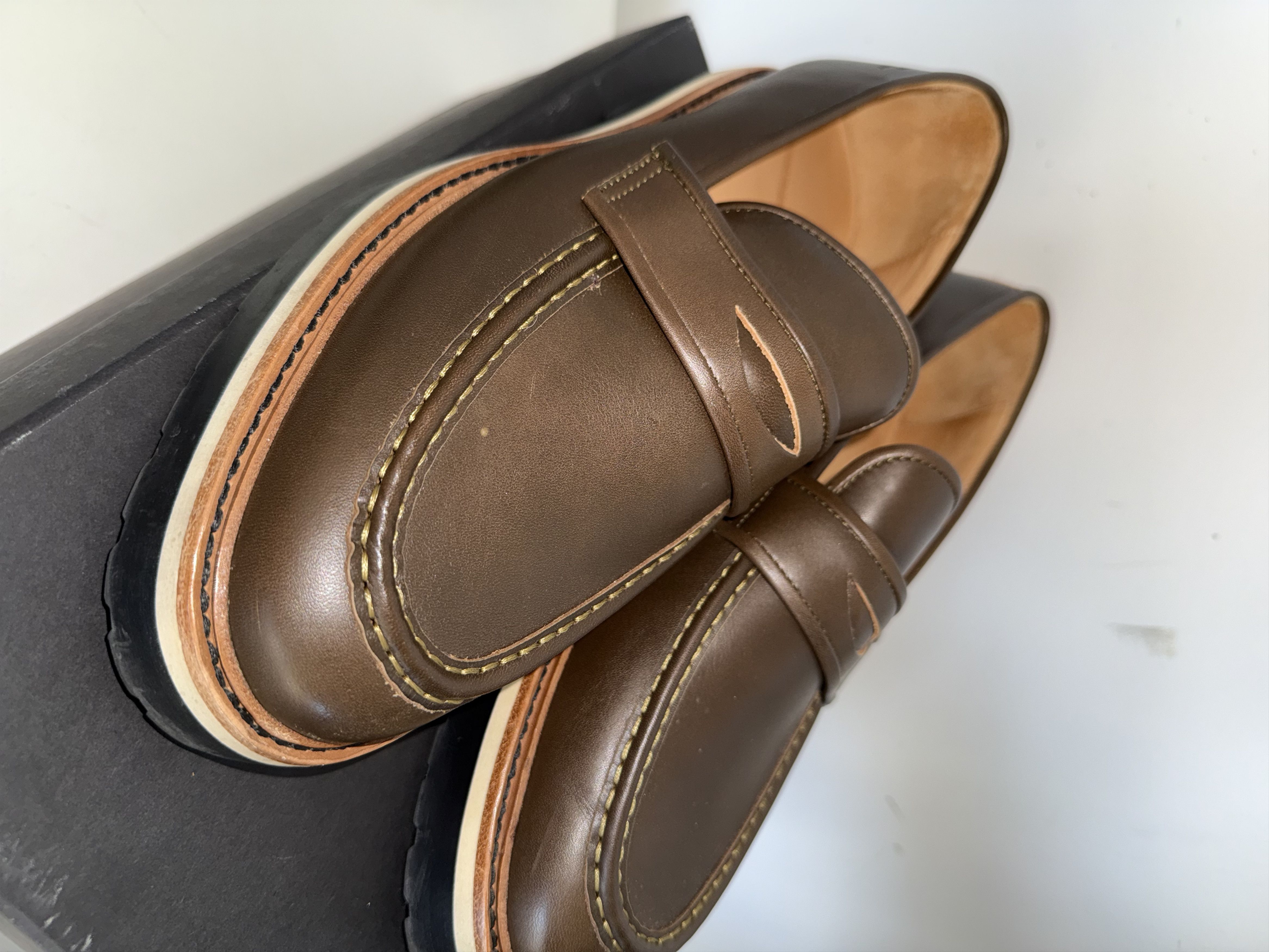 Saturdays New York City Idris Loafer, Black Size 11 Saturdays NYC – Idris Leather Loafer main image 2