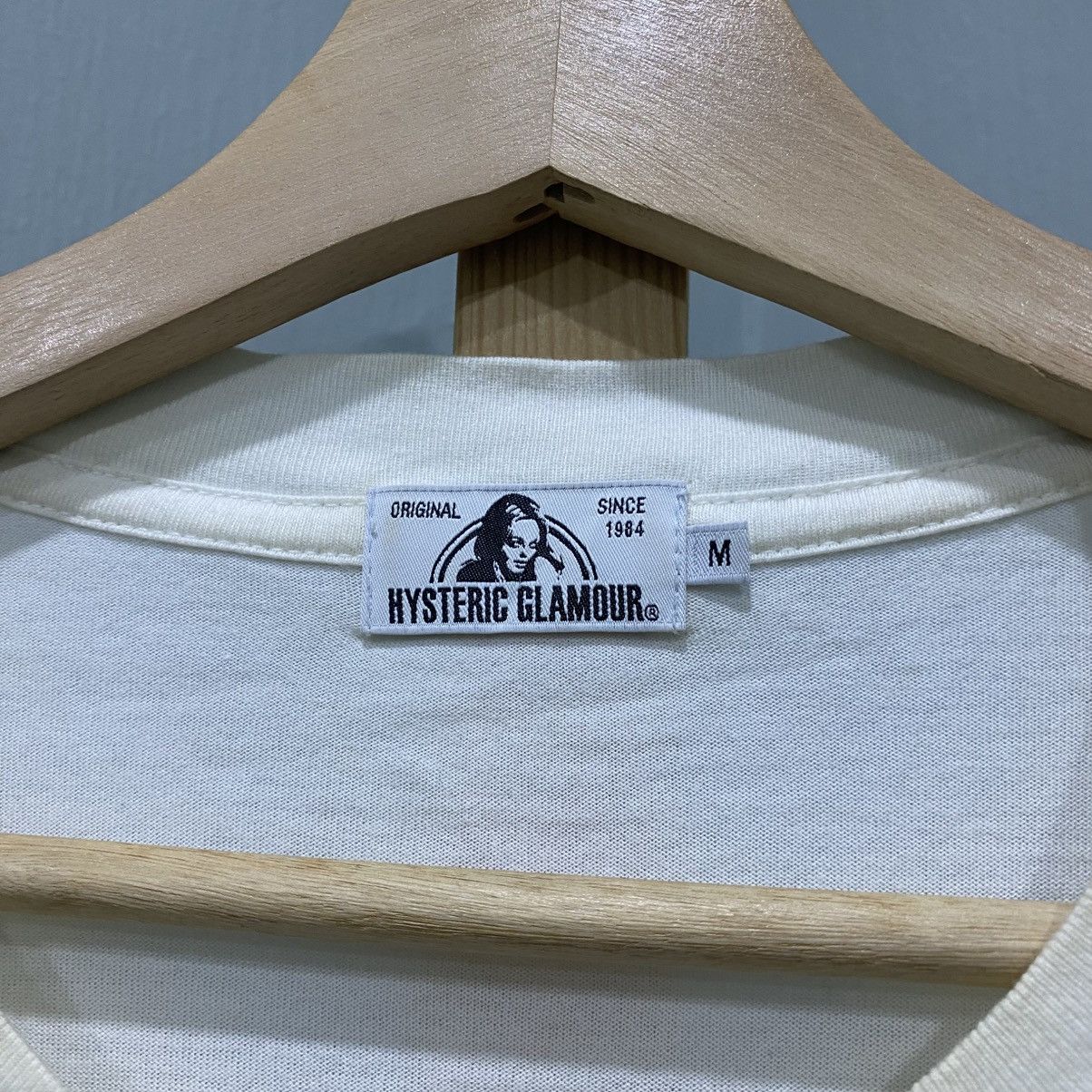 Hysteric Glamour Hysteric Glamour "The Bustiest" Nudescope L/S Tee White M Size US M / EU 48-50 / 2 - 8 Thumbnail