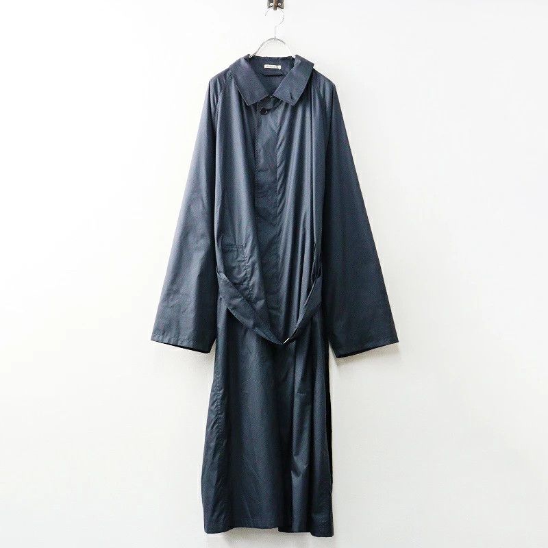 Auralee AURALEE SUPEER LIGHT POLYESTER SOUTIEN COLLAR COAT 4 Size US XL / EU 56 / 4 - 1 Thumbnail