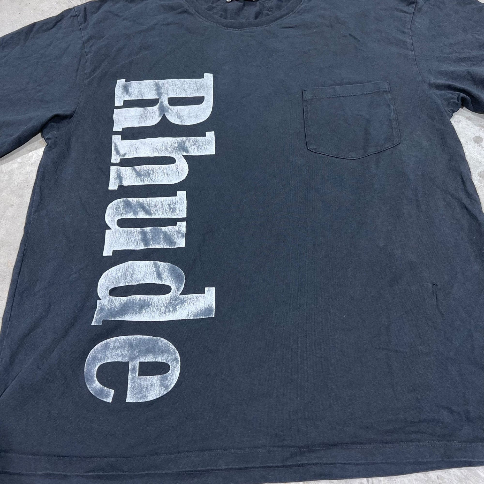 Rhude NEW RHUDE SIDE LOGO BLACK TEE SZ SMALL Size US S / EU 44-46 / 1 - 2 Thumbnail