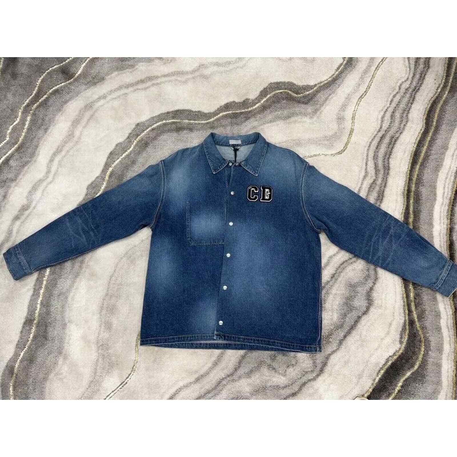 Dior Dior and Kenny Overshirt Shirt Jacket Long Sleeve 54 Size US L / EU 52-54 / 3 - 7 Thumbnail