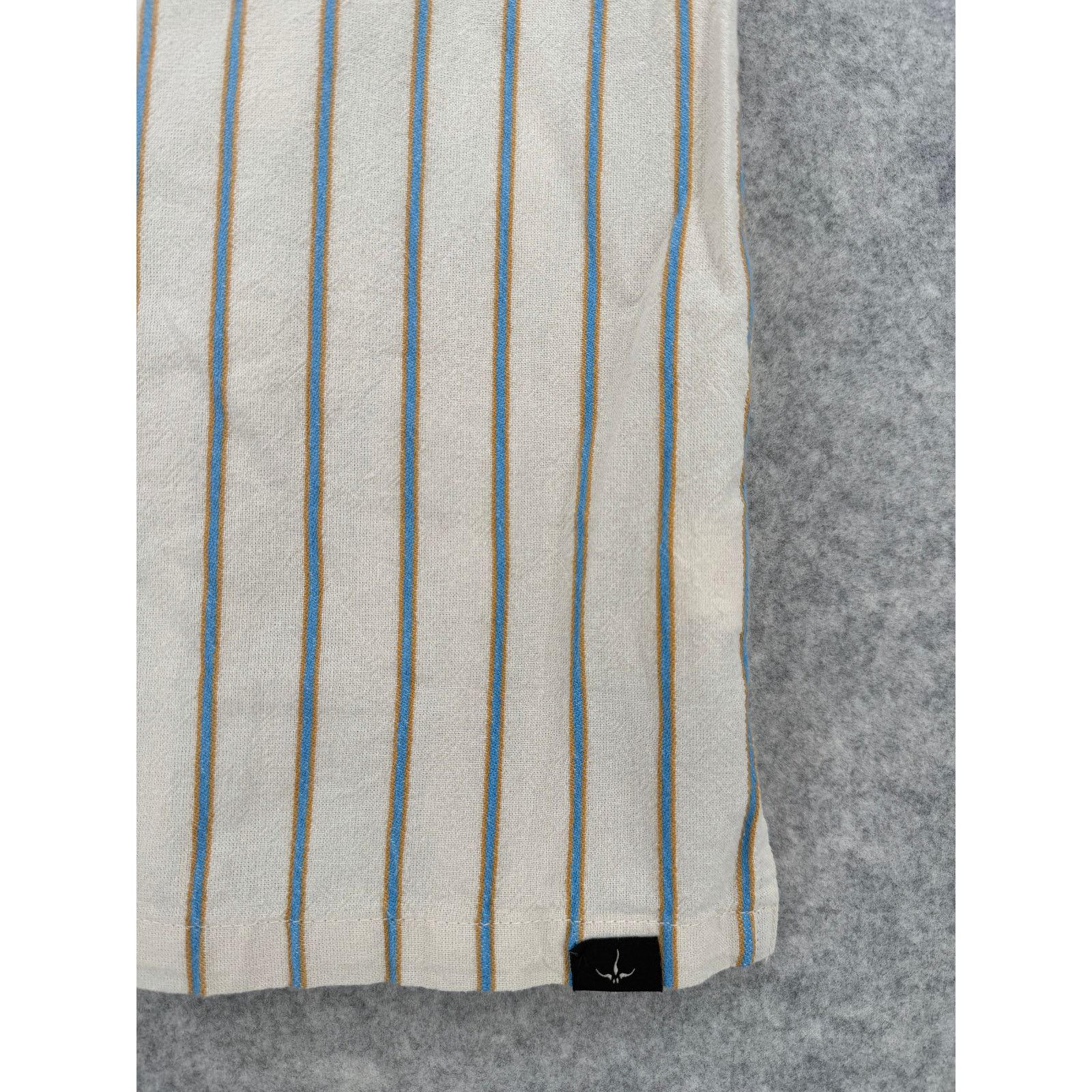 Prana NWT prAna Slim Canvas Mantra Striped Heritage Button Shirt Size US S / EU 44-46 / 1 - 4 Thumbnail