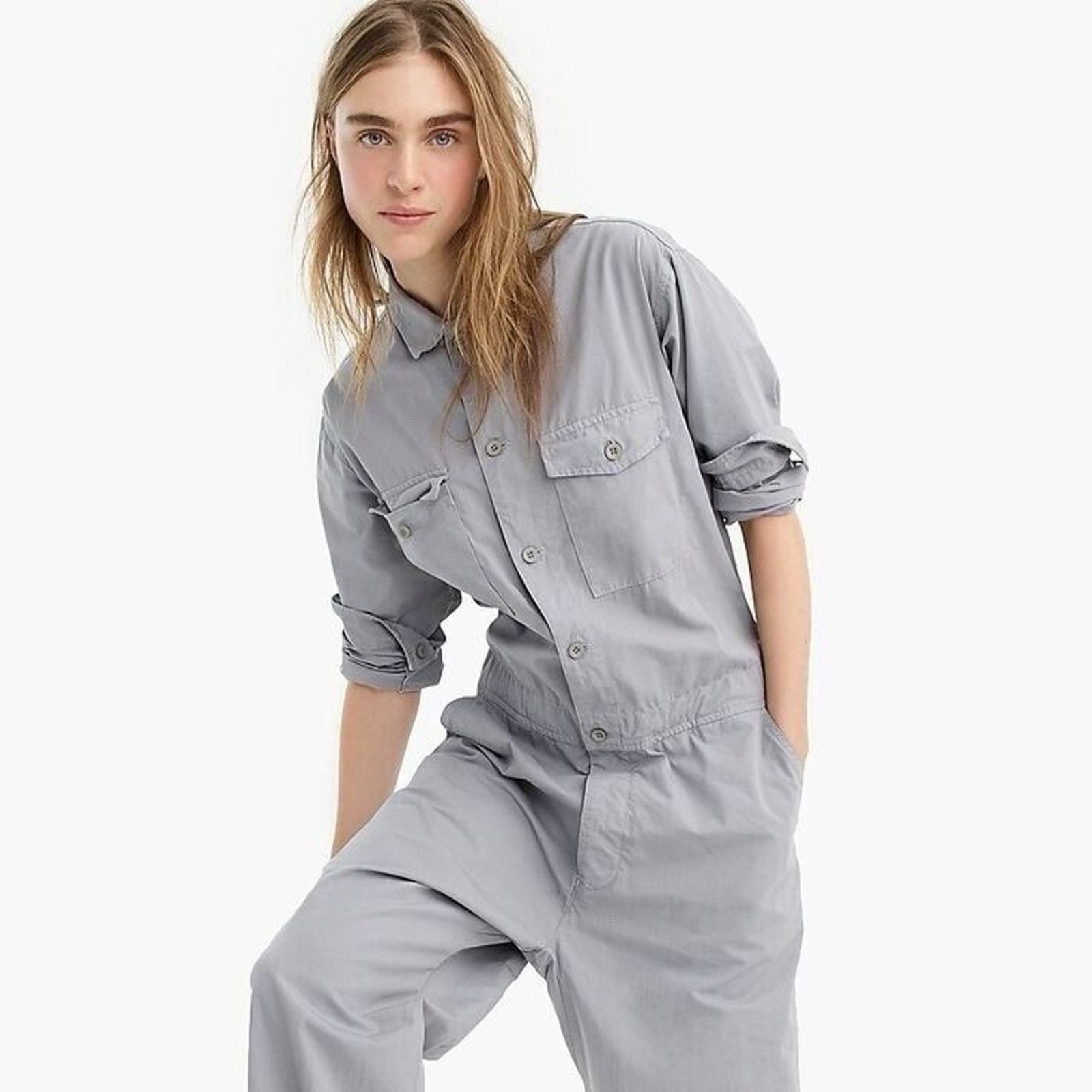 Westerlind Westerlind Light Grey Climbing Jumpsuit Unisex XS Size 27" / US 4 / IT 40 - 2 Thumbnail