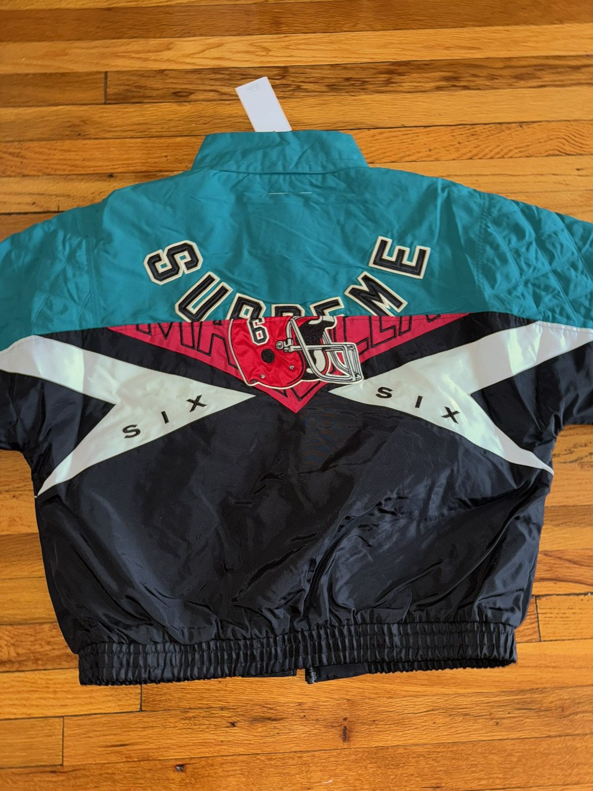 Maison Margiela × Supreme Supreme®/MM6 Maison Margiela Split Stadium Jacket XL Size US XL / EU 56 / 4 - 3 Thumbnail