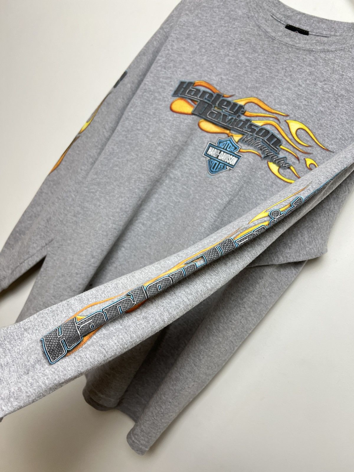 Harley Davidson harley davidson y2k lazy boys flames longsleeve vintage Size US M / EU 48-50 / 2 - 8 Thumbnail