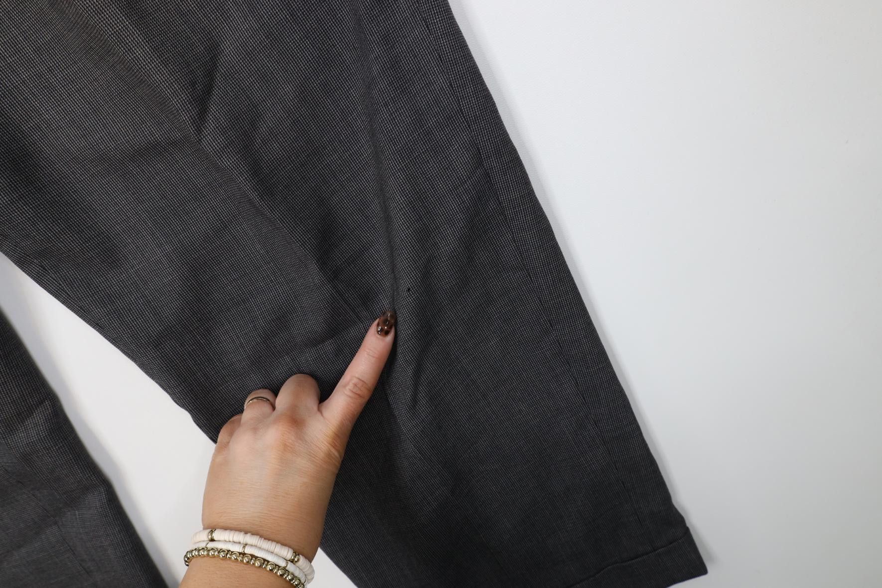 Vintage Vintage 90s Y2K Streetwear Houndstooth Wide Leg Chino Pants Size US 38 / EU 54 - 5 Thumbnail