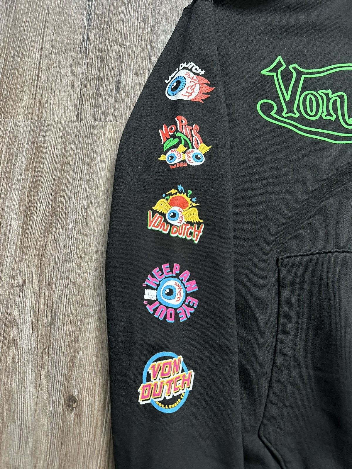 Von Dutch 👁️Von Dutch👁️ Logo Hoodie Size Small Size US S / EU 44-46 / 1 - 6 Thumbnail