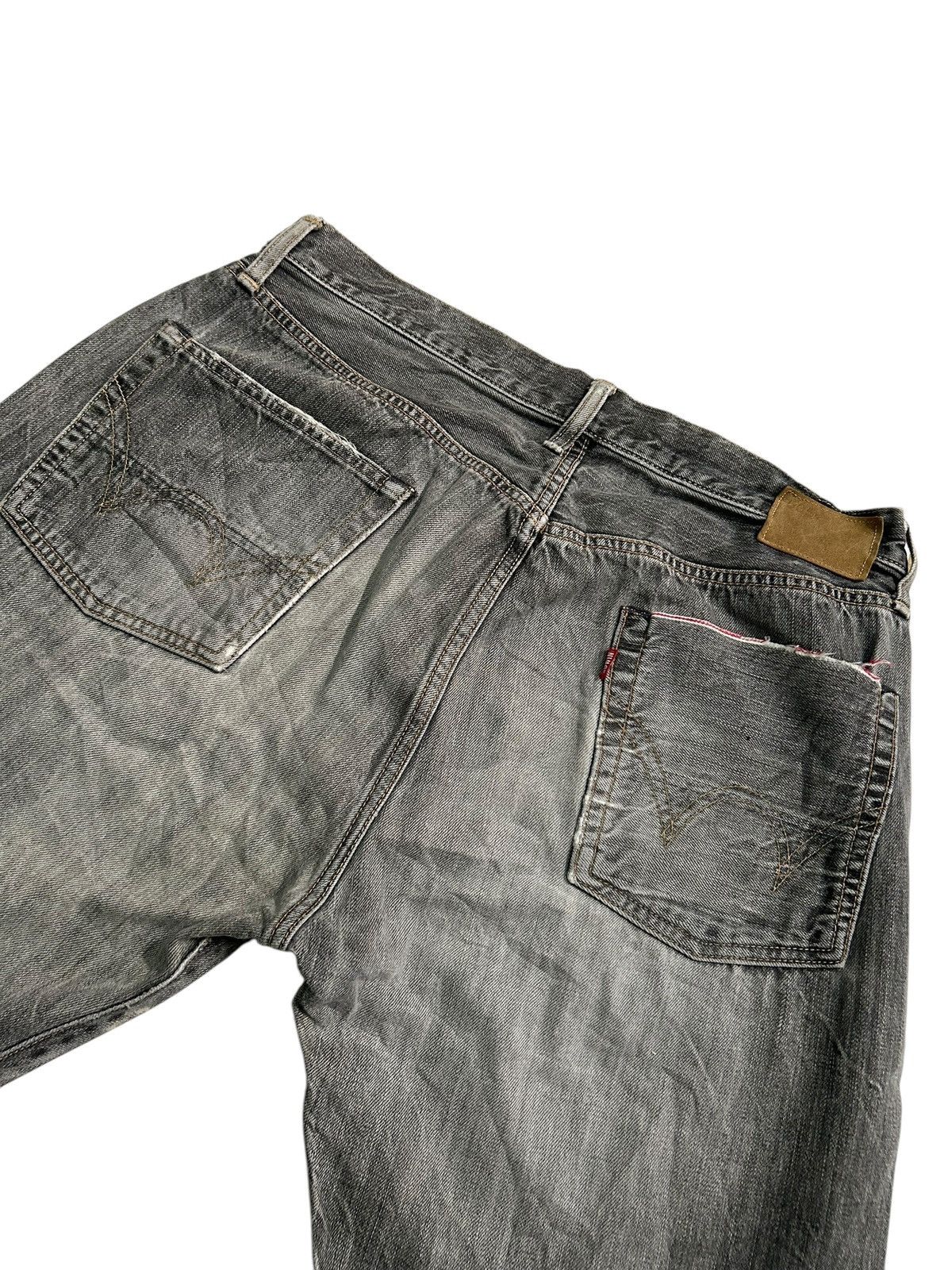 Japanese Brand × Kapital × Vintage Edwin Selvedge Vintage Distressed Denim Jeans Size US 35 - 14 Thumbnail