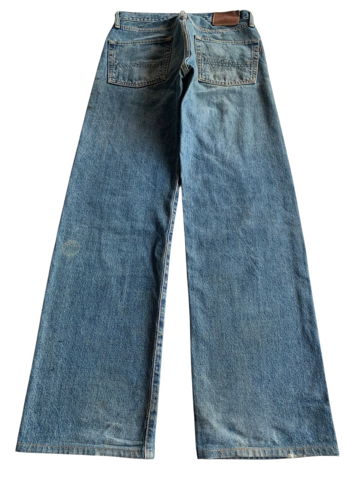 Kapital VINTAGE EDWIN 505X SELVEDGE FADED & RUSTY DISTRESSED DENIM Size US 30 / EU 46 - 4 Thumbnail