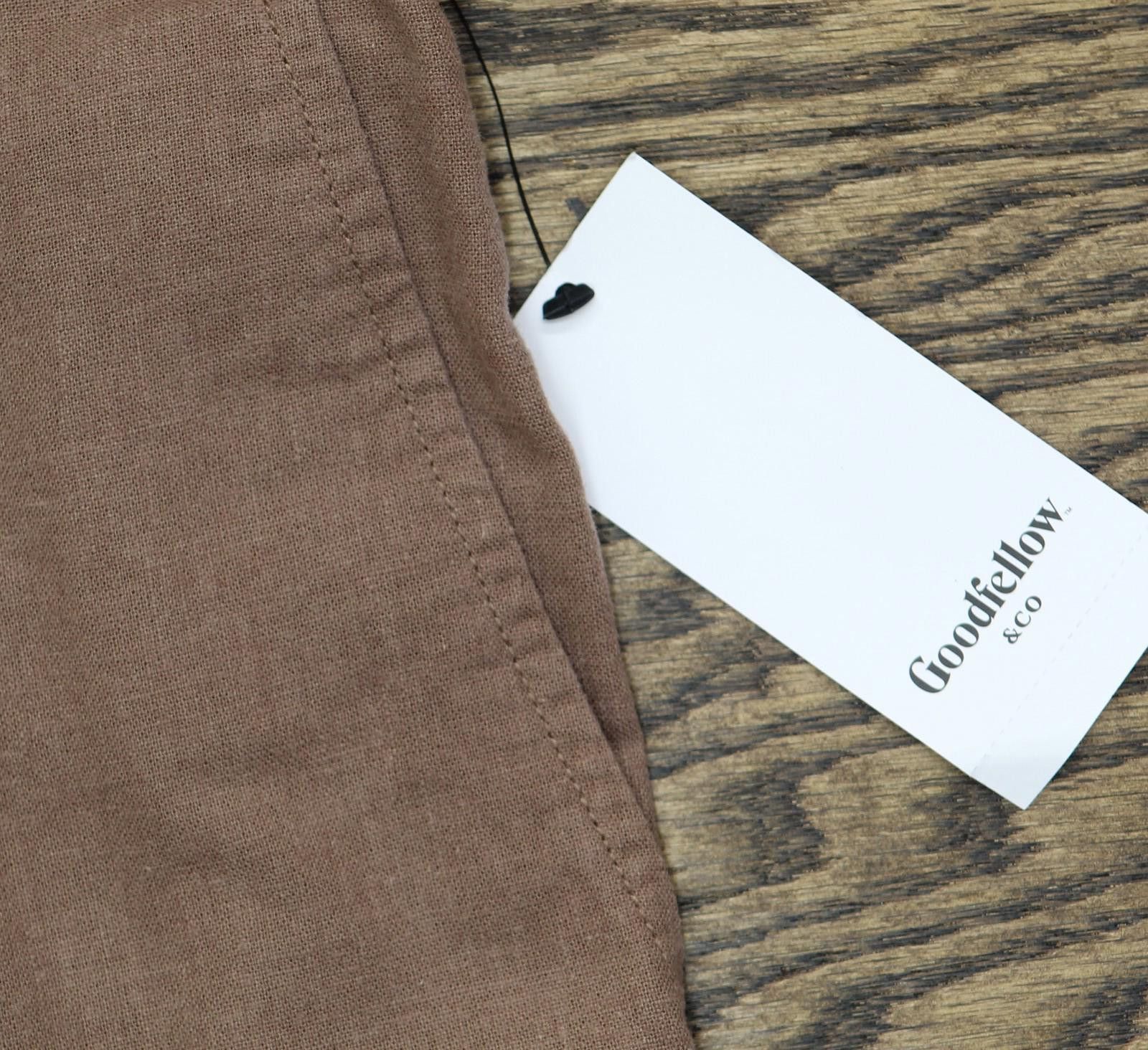Other Nwt Goodfellow & Co Fit Flat Front Chino Shorts - Brown 42 Size US 42 / EU 58 - 3 Thumbnail
