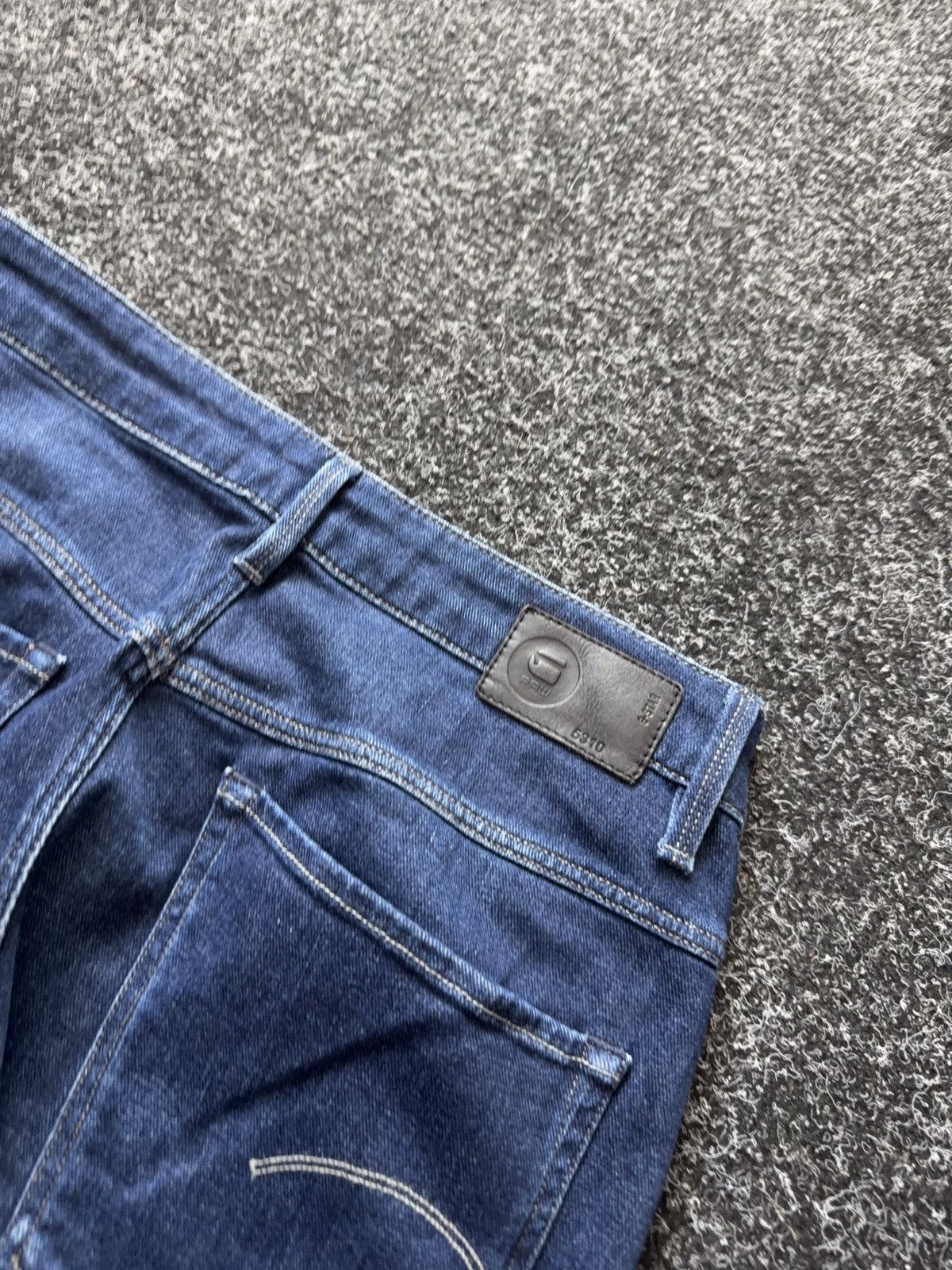G-Star 00s Y2K G Star Japanese RAW Joci 3D Slim Jeans Dark Wash Size 30" / US 8 / IT 44 - 14 Thumbnail