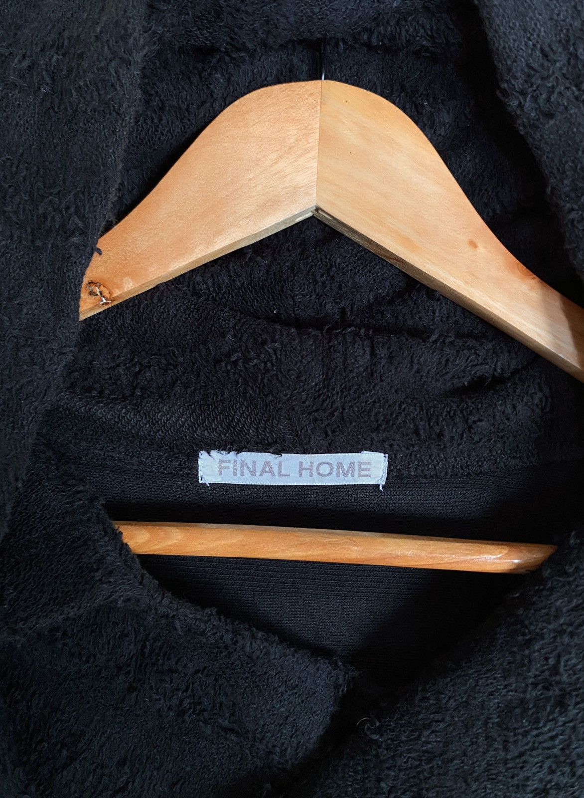 Very Rare Vintage Final Home Asymetric Zipper Hoodie 1990s