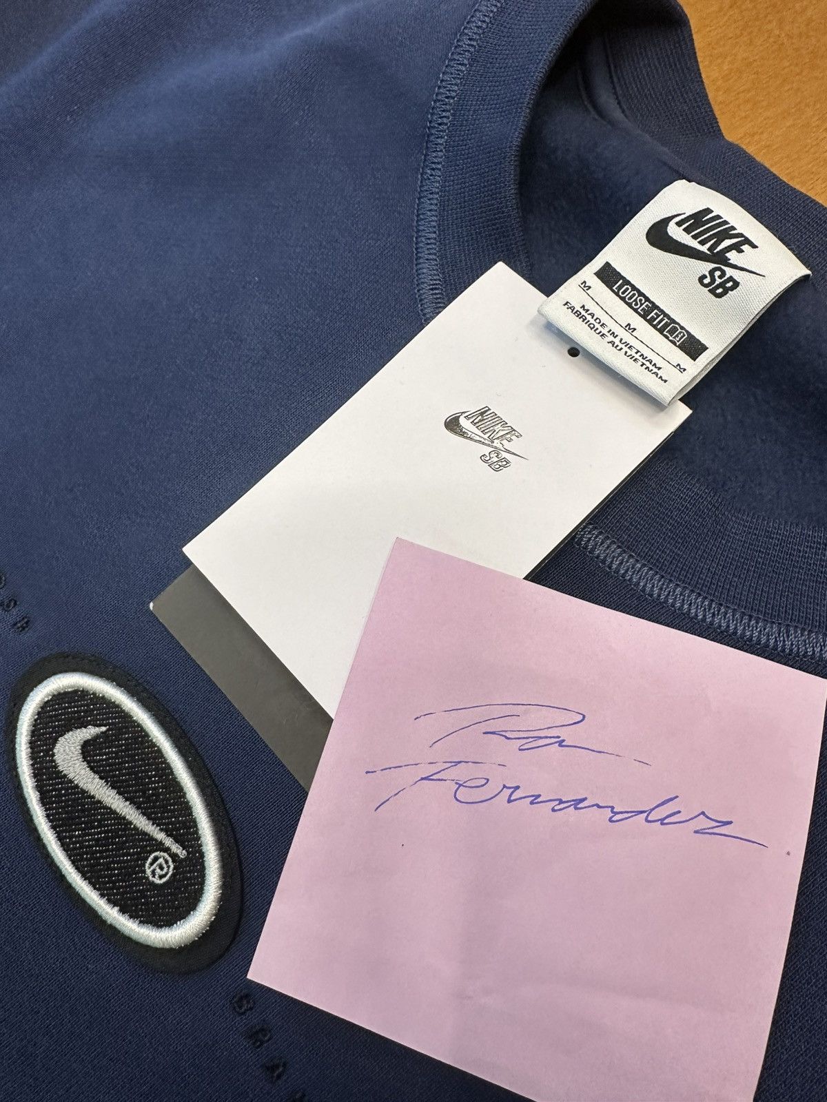 Nike SB Nike SB x Eric Koston crewneck navy Size US M / EU 48-50 / 2 - 3 Thumbnail