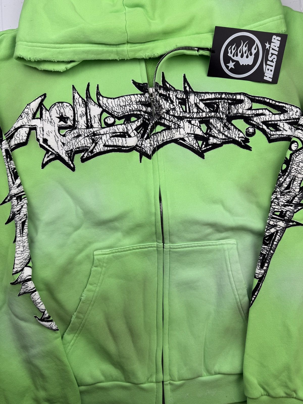 HELLSTAR Hellstar Graffiti Zip Up Hoodie Size US XXL / EU 58 / 5 - 2 Thumbnail