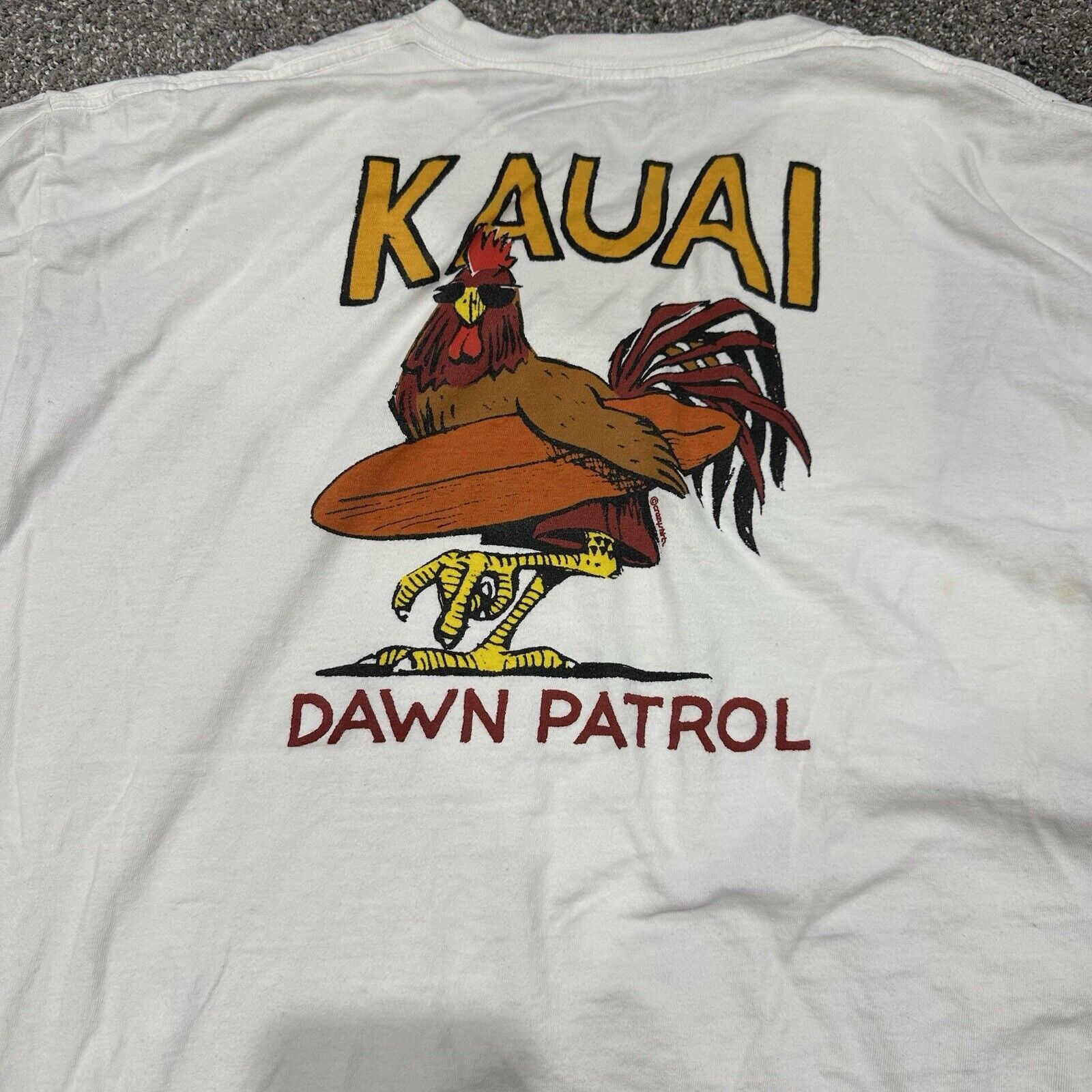 Other Vtg Kauai Hawaii Crazyshirts Rooster Graphic Shirt Men Sz XL Size US XL / EU 56 / 4 - 18 Thumbnail