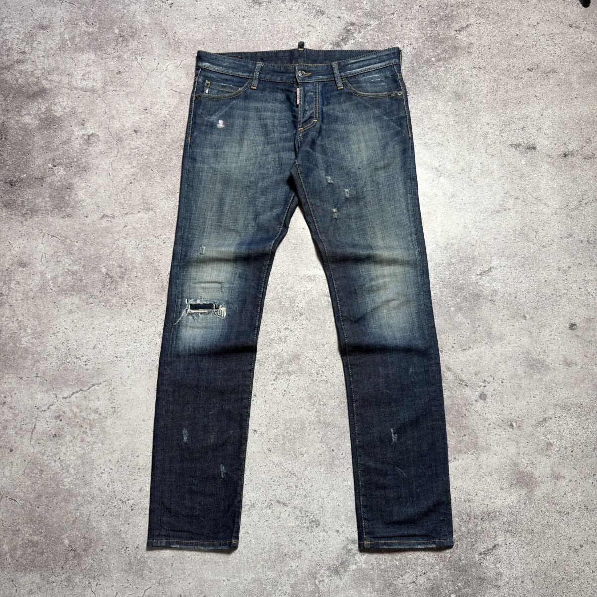Dsquared2 Dsquared2 Distressed Slim Fit Jeans Size US 32 / EU 48 - 1 Thumbnail