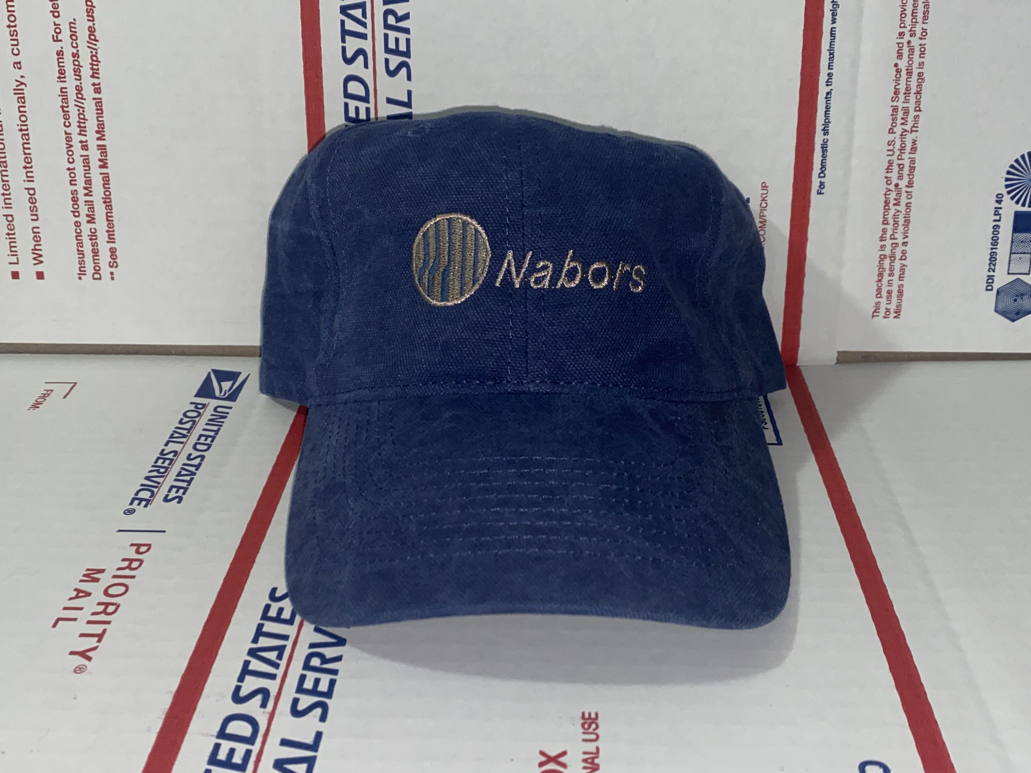 Other Nabors Denim Baseball Cap Dad Hat Oil Gas Company Inc. vtg ! Size ONE SIZE - 1 Thumbnail