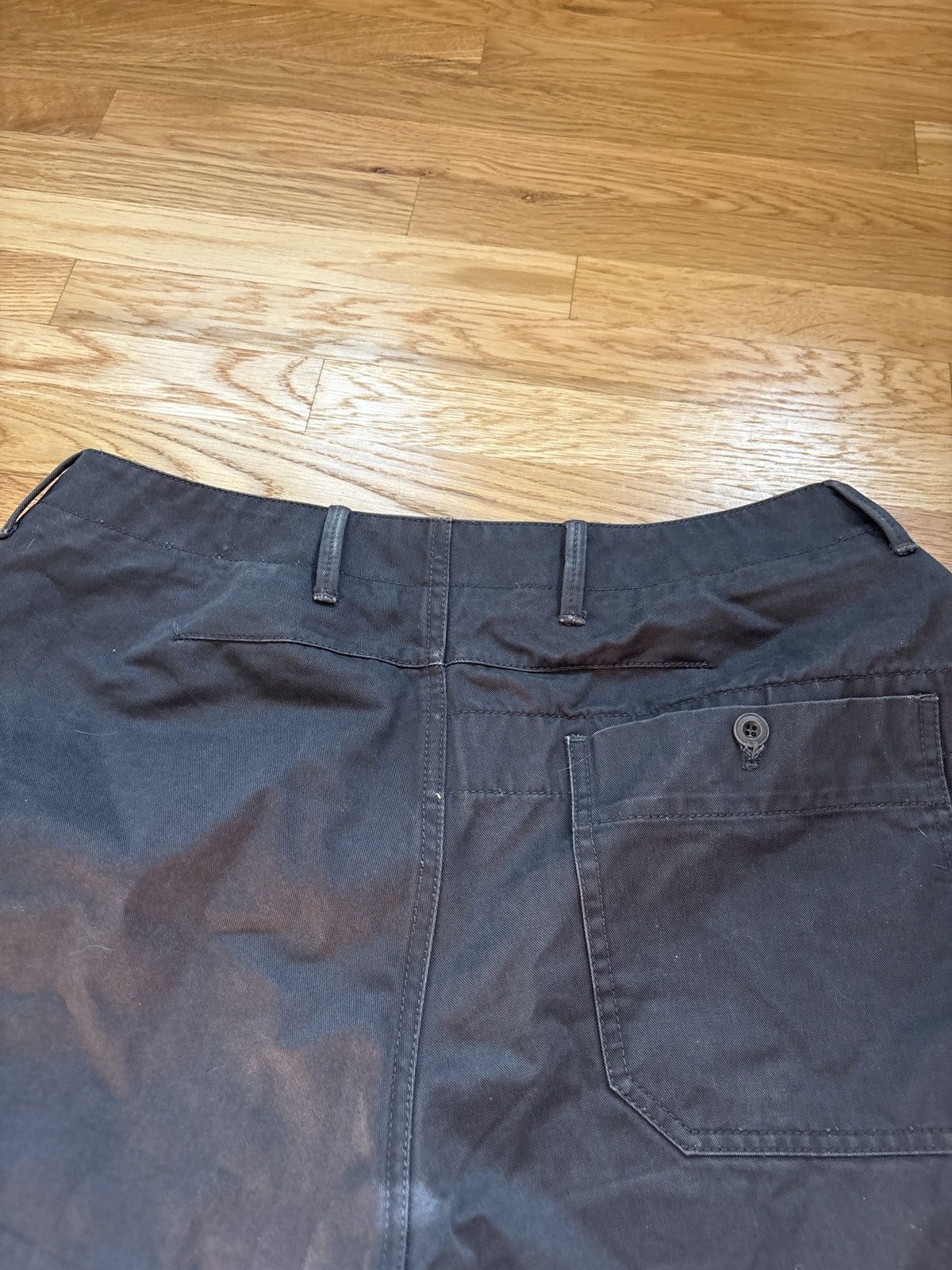 Lemaire Grey Lemaire Chino Twill Trousers Size US 33 - 8 Thumbnail