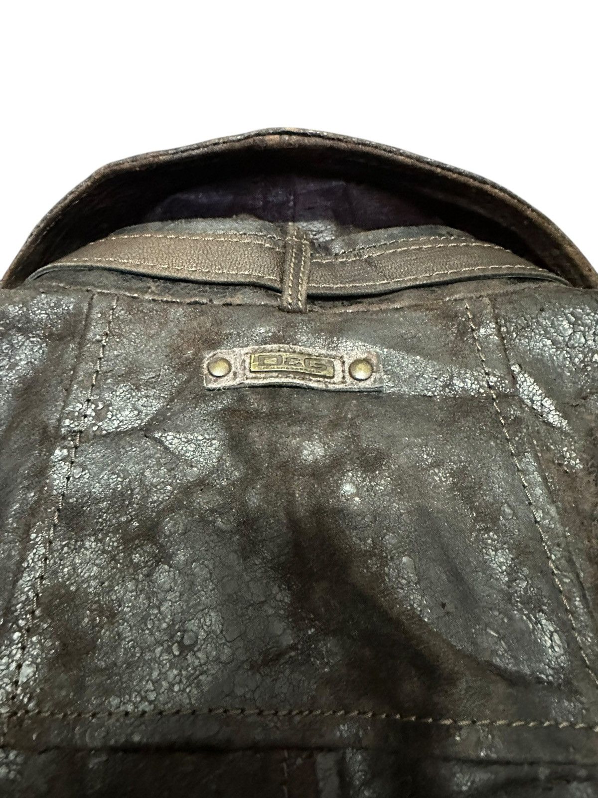 Dolce & Gabbana Vintage Dolce & Gabbana Leather Blouson Jacket Size US L / EU 52-54 / 3 - 11 Thumbnail