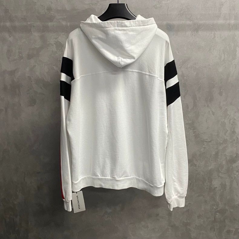 Balenciaga Balenciaga White striped embroidered logo school uniform j Size US S / EU 44-46 / 1 - 2 Thumbnail