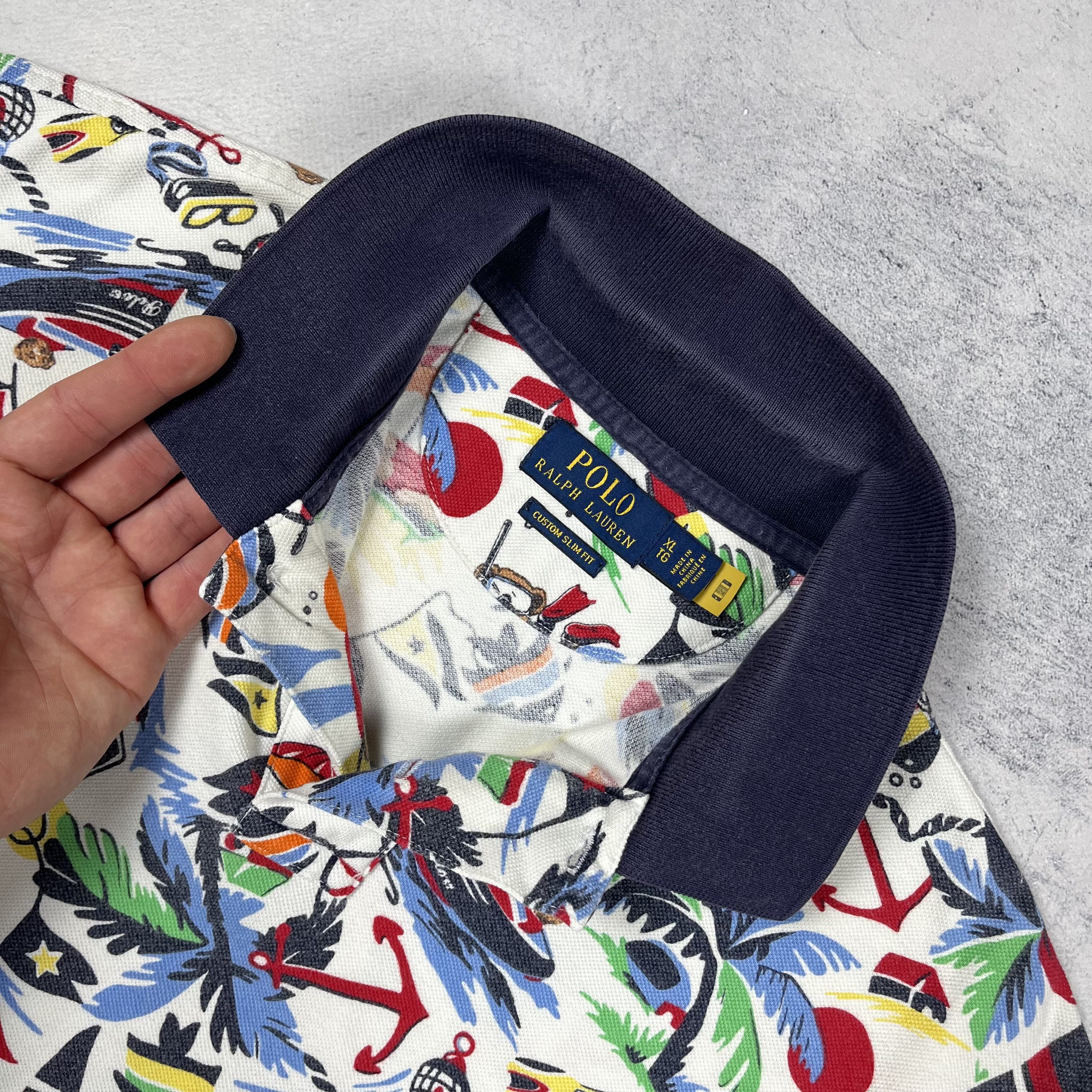 Polo Ralph Lauren Polo Bear Ralph Lauren Multi-logo Polo Shirt Size US XXL / EU 58 / 5 - 12 Thumbnail