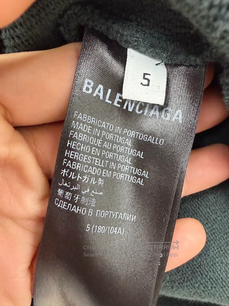 Balenciaga Balenciaga Hooded Sweatshirt Size US XXL / EU 58 / 5 - 4 Thumbnail