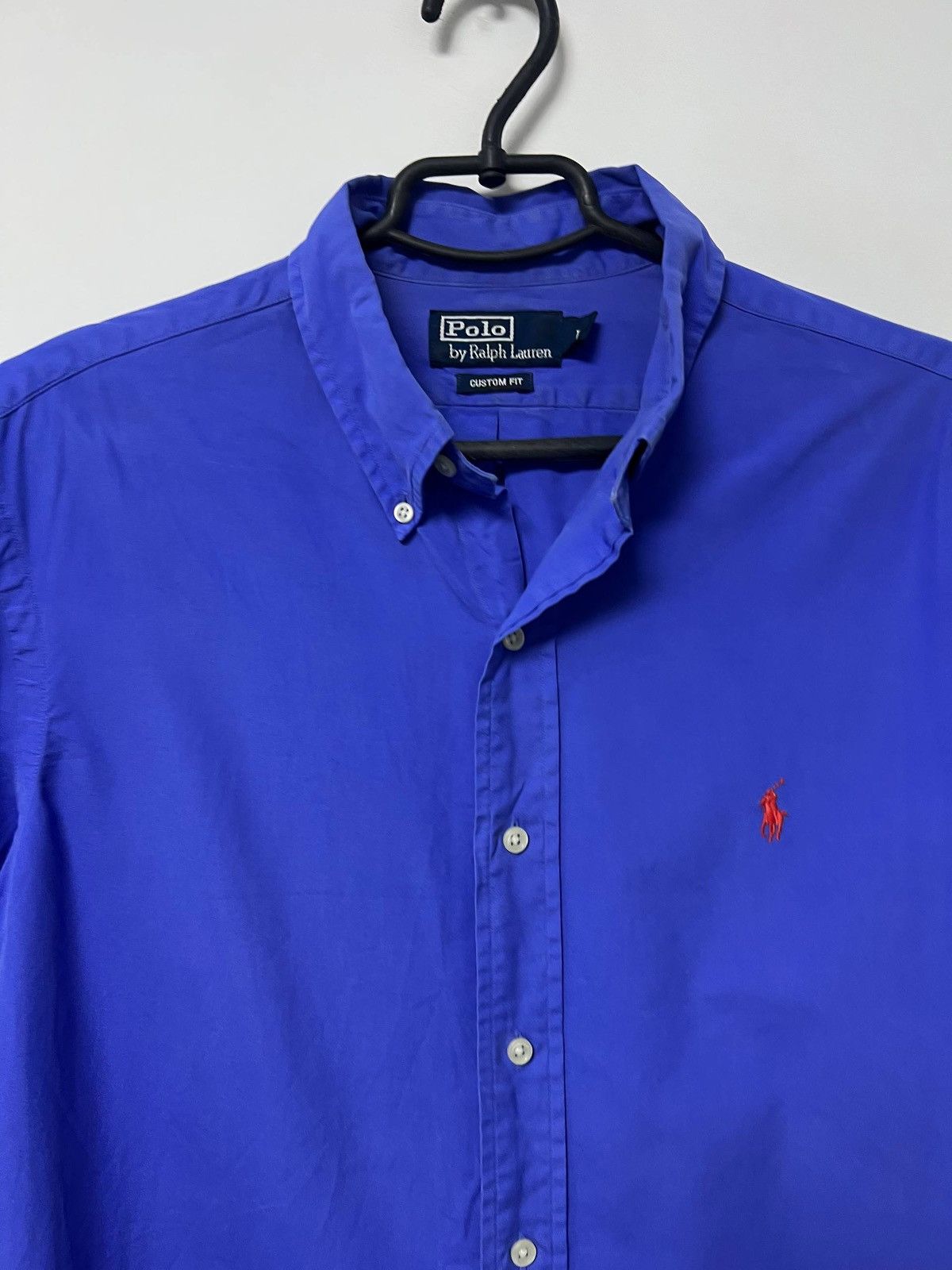 Polo Ralph Lauren Polo Ralph Lauren Custom Fit Urban Cotton Blue Men sz L Size US L / EU 52-54 / 3 - 6 Thumbnail