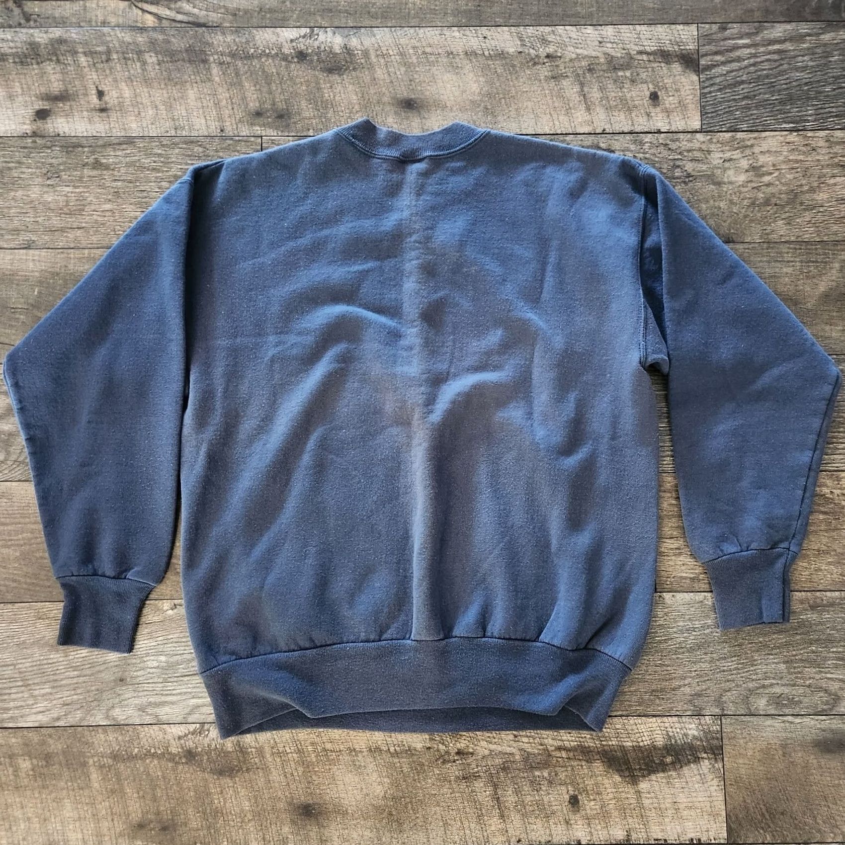 Hanes VINTAGE 90s Hanes Sweatshirt Adult Medium Blue Crew Neck Mens Size US M / EU 48-50 / 2 - 4 Thumbnail