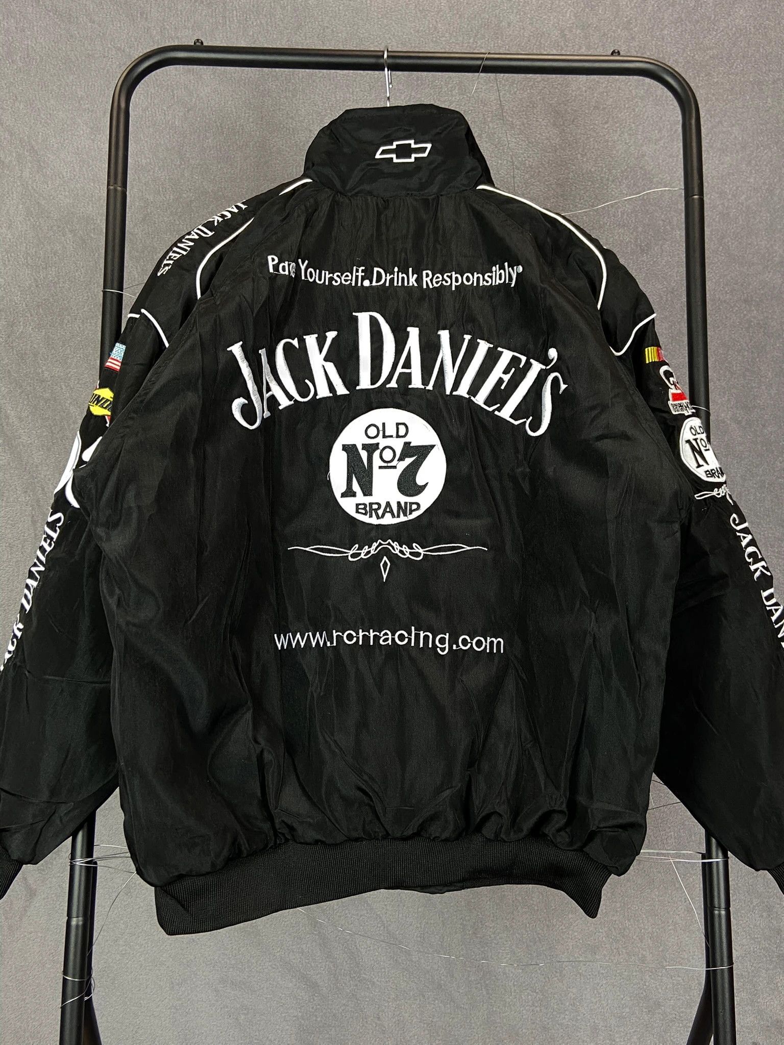 Vintage Vintage Jack Daniel’s Black Jacket Size L Size US L / EU 52-54 / 3 - 6 Thumbnail