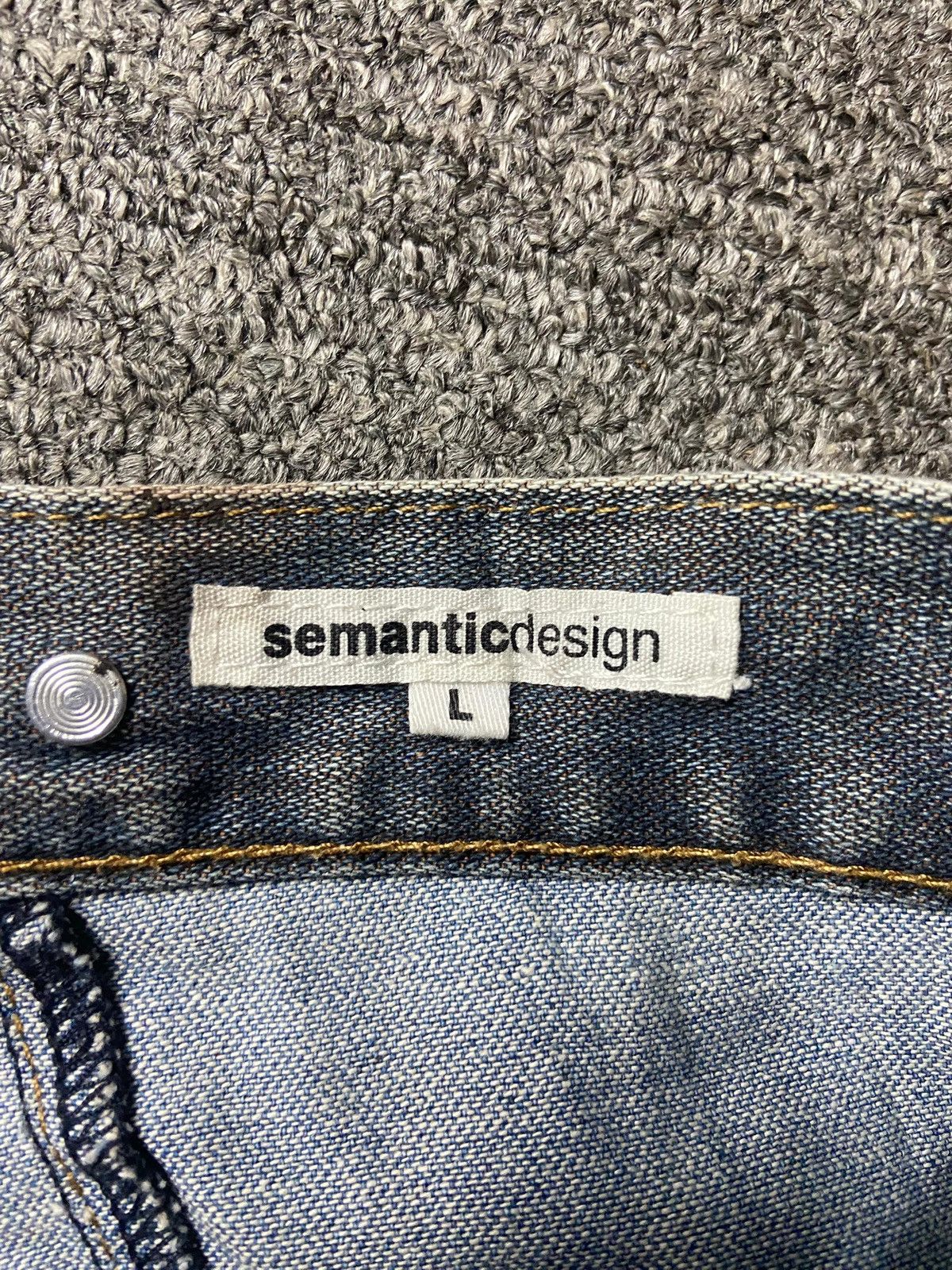 semanticdesign Semantic Design Distressed Denim Flare Jeans (151) Size US 33 - 3 Thumbnail