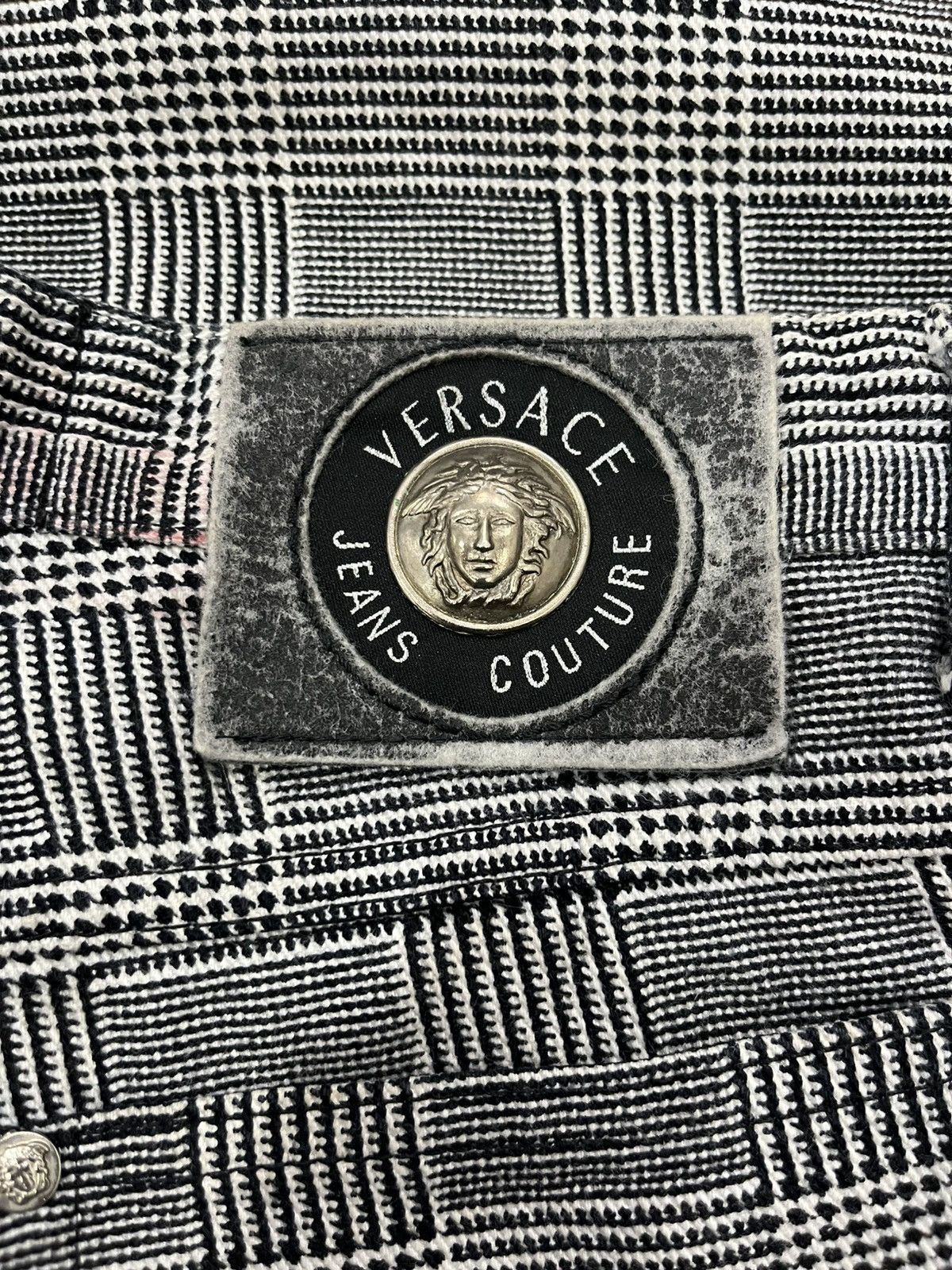 Versace VINTAGE VERSACE TARTAN PANTS Size 26" / US 2 / IT 38 - 6 Thumbnail