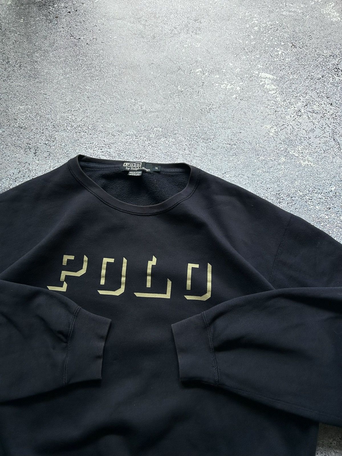 Polo Ralph Lauren Vintage Polo Ralph Lauren Sweatshirt Crewneck Baggy Retro 90 Size US M / EU 48-50 / 2 - 1 Thumbnail